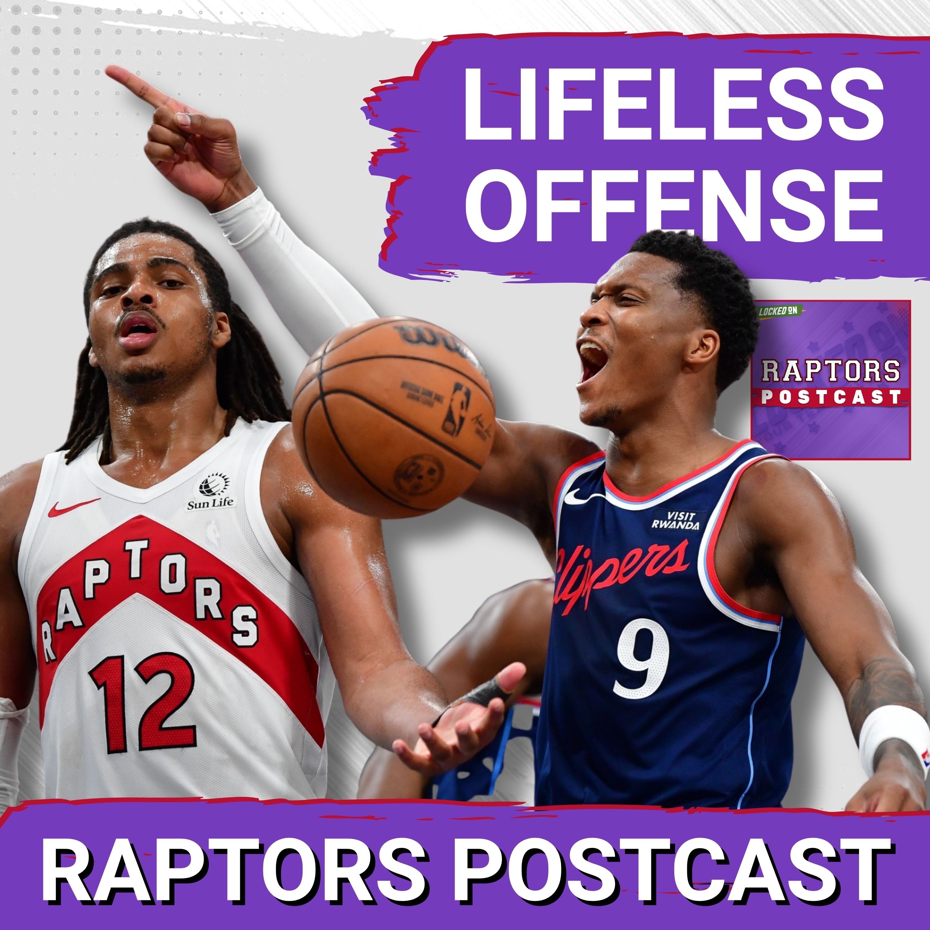 RAPTORS POSTCAST: Raps offense looks lifeless in loss to Clippers to end road trip