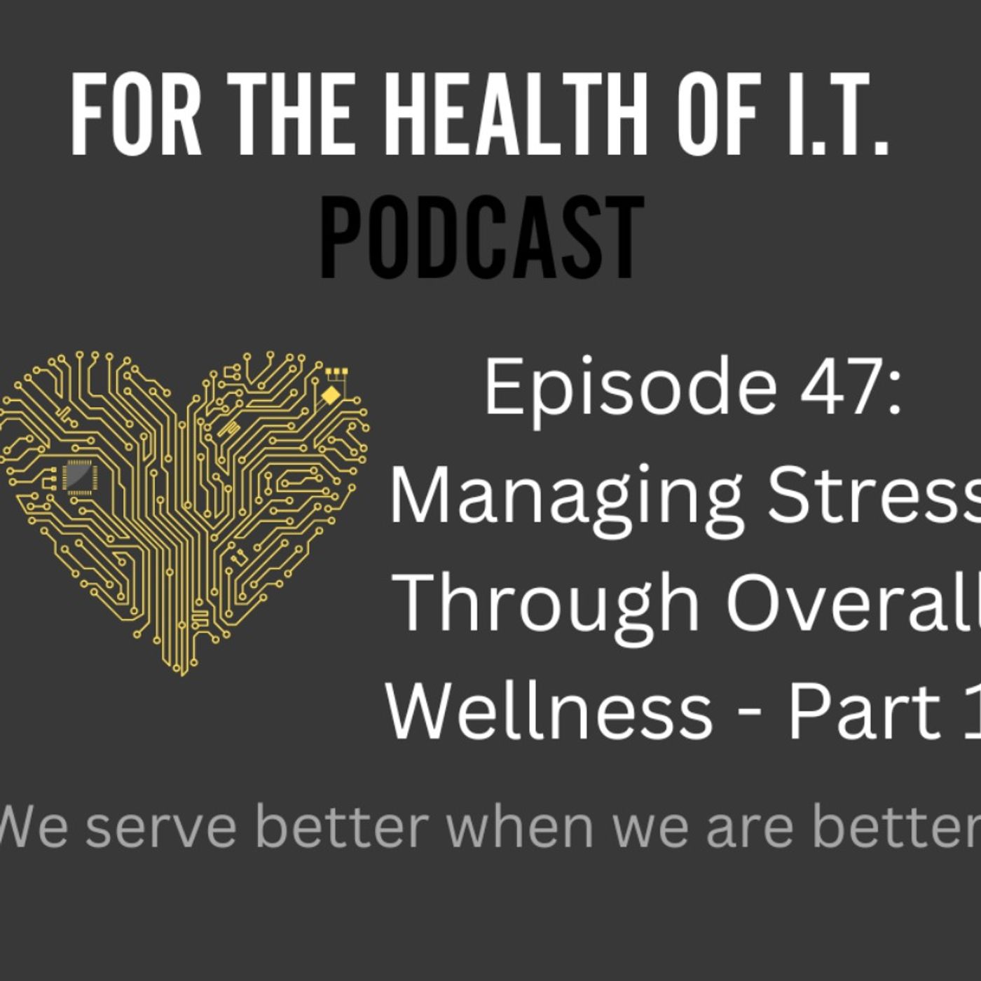 Managing Stress Through Overall Wellness - Part 1 episode artwork