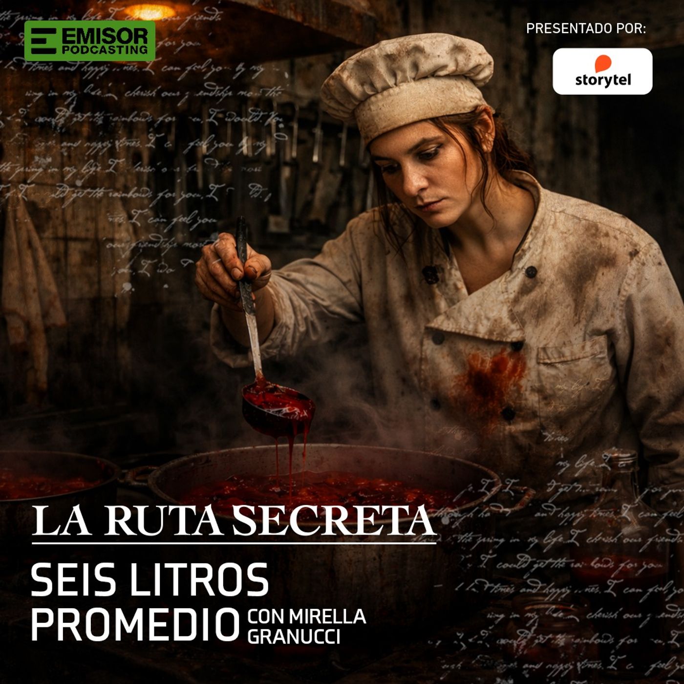 Seis litros promedio, con Mirella Granucci