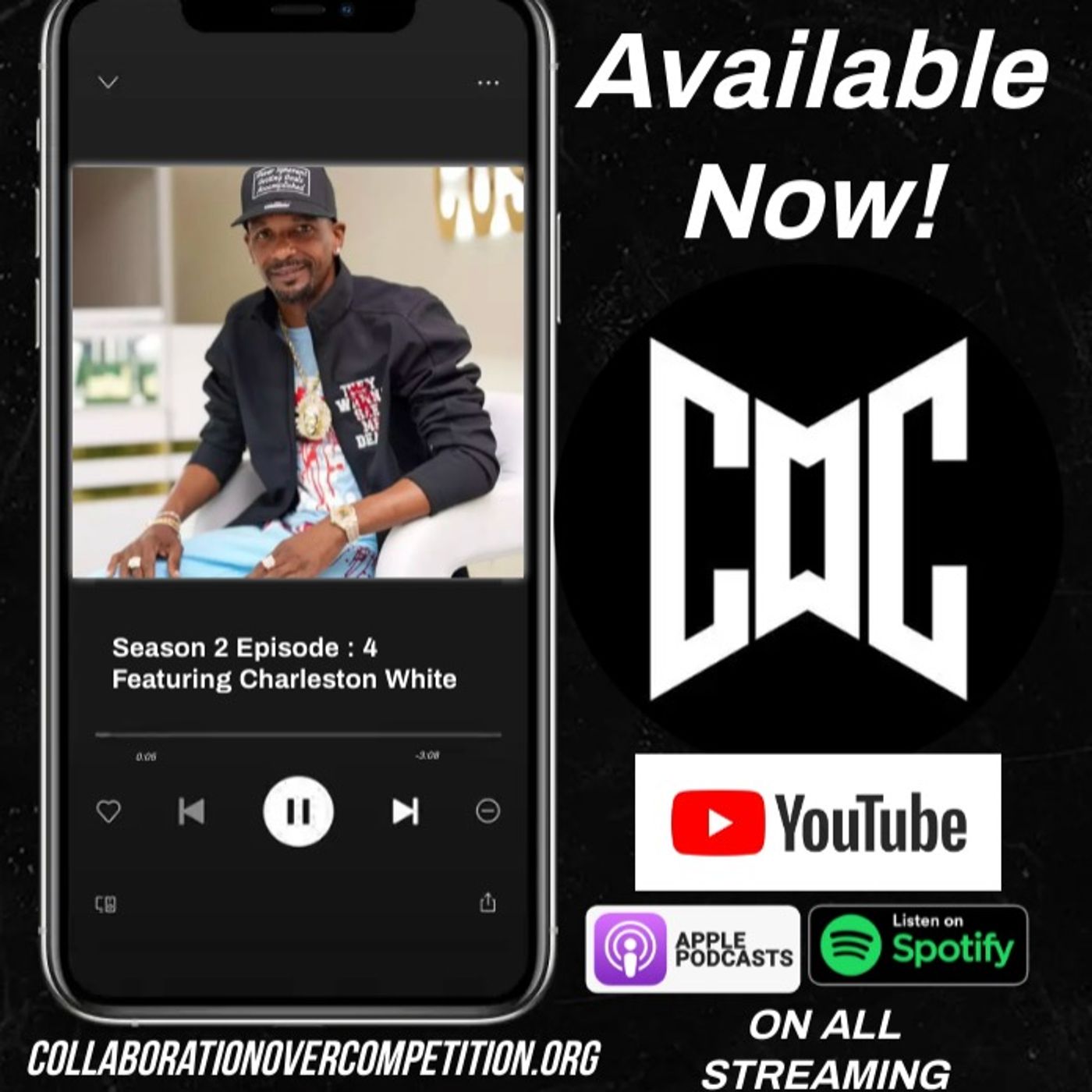 Charleston White Talks Collaboration Over Competition, Community Outreach,Criminal Justice Reform Plus More!