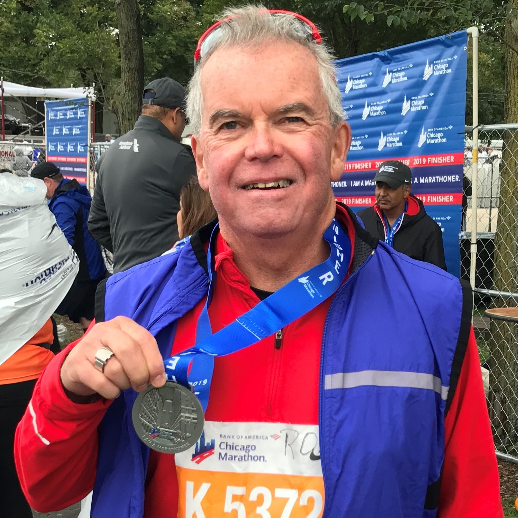 Marathon training gets you through difficult times - Ross Fraser