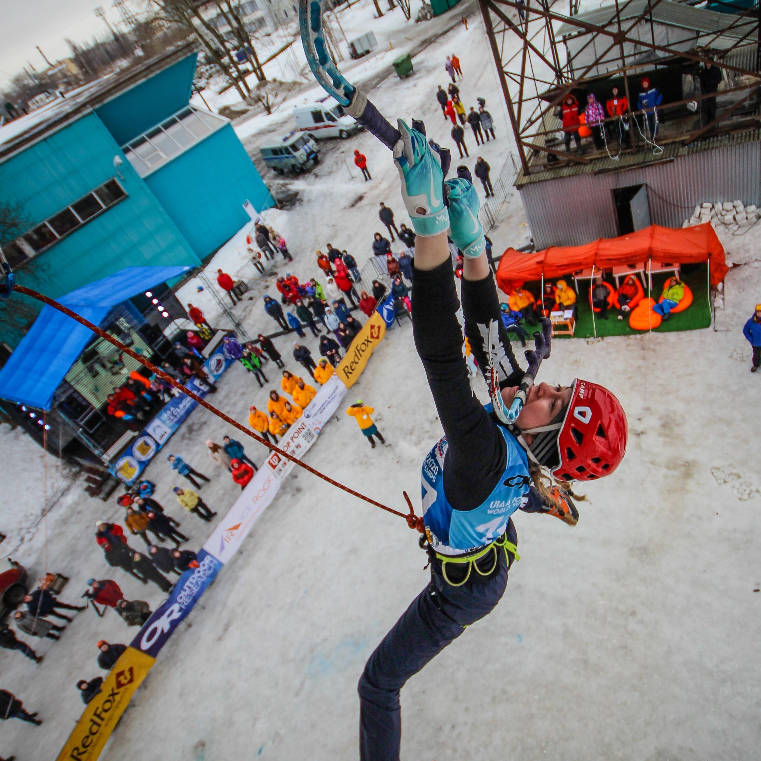 Ice Climbing - Cat Shirley - Rock on, Send it