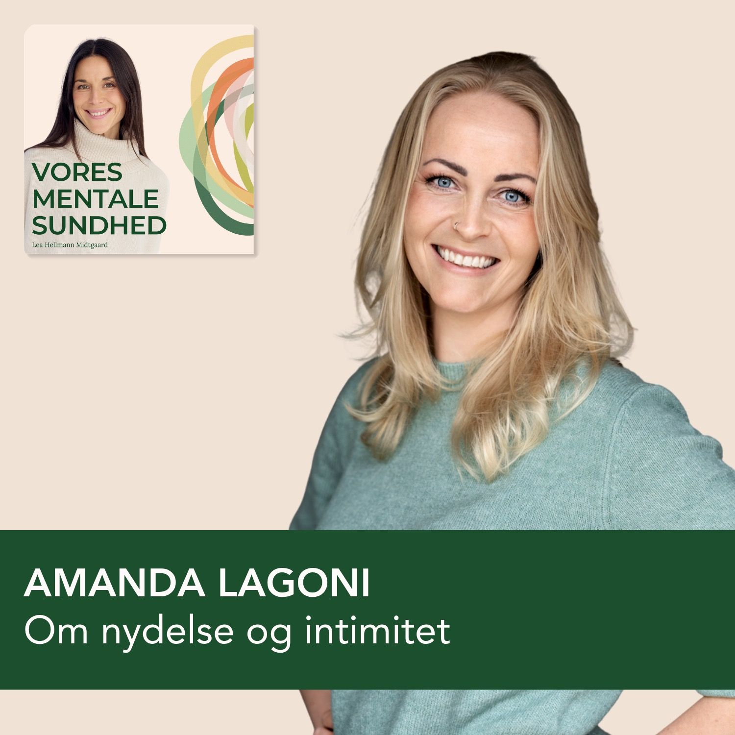Om nydelse, intimitet og kommunikation i parforholdet. Med sexolog og parterapeut Amanda Lagoni