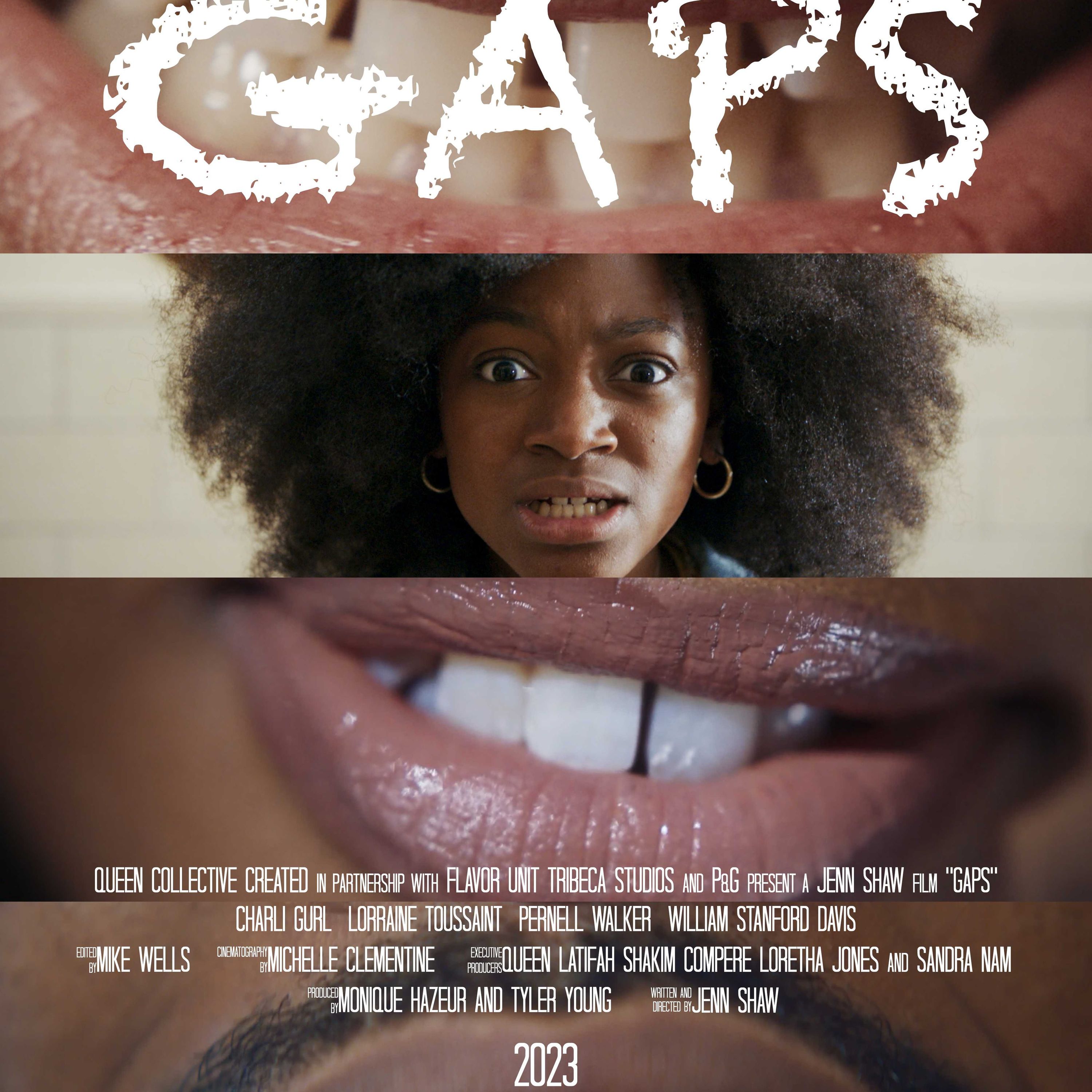 Award-Winning Film Director/Writer Jenn Shaw Re; New film short GAPS Executive Produced by Queen Latifah