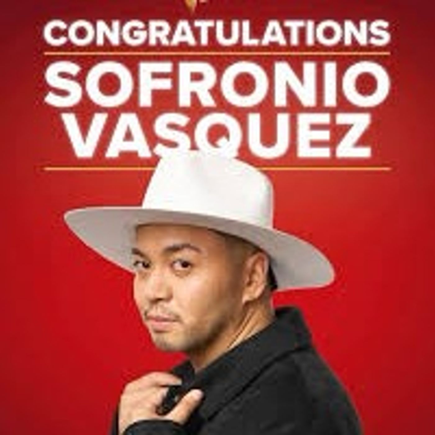 Sofronio Vasquez Winner of The Voice Season 26
