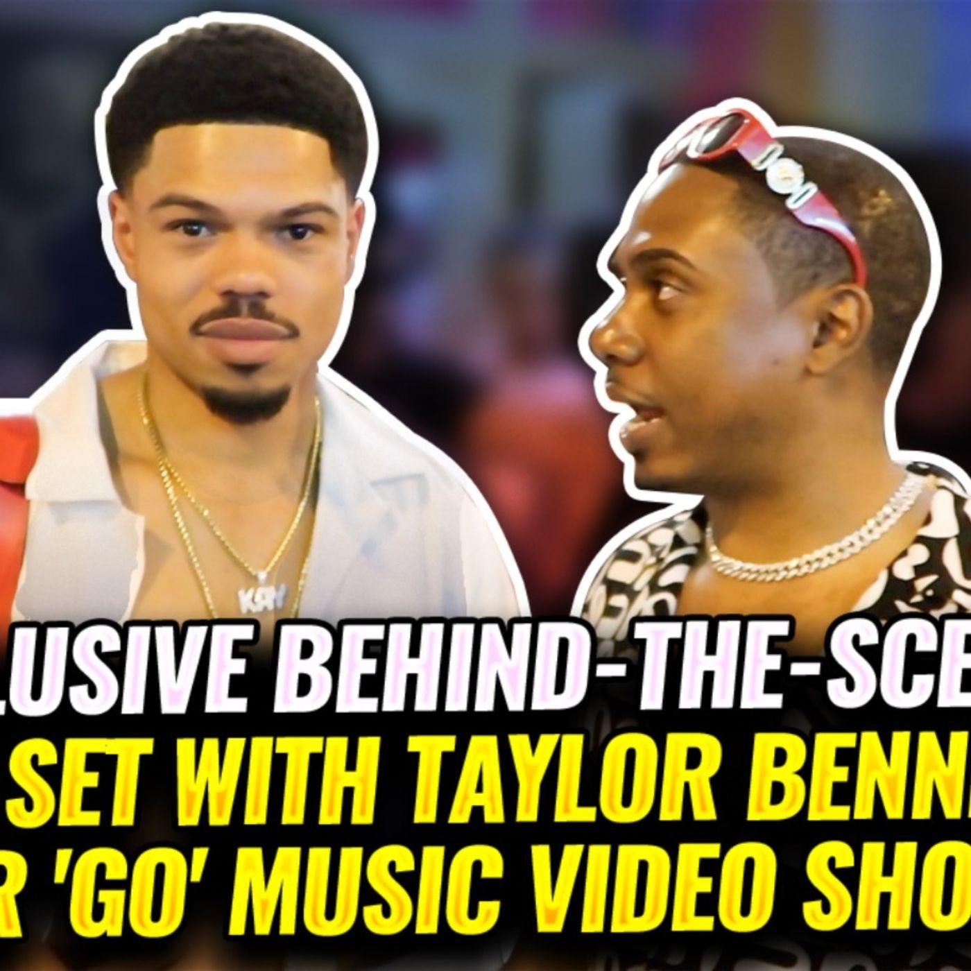 Exclusive Behind-the-Scenes: On Set with Taylor Bennett for 'Go' Music Video Shoot!