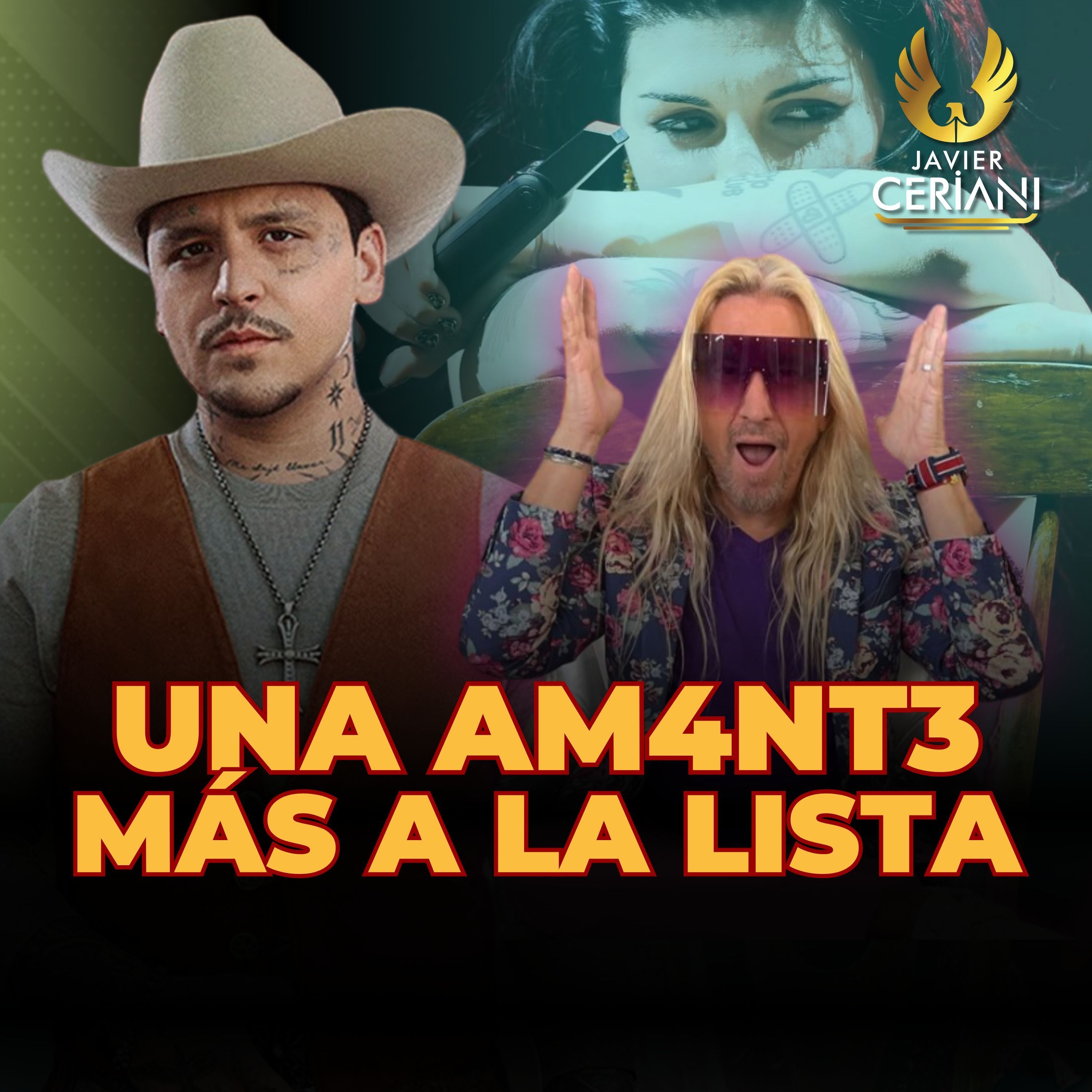 Amante de Nodal - Cazzu con novio- Abogada de Gustavo en vivo | Javier Ceriani episode artwork