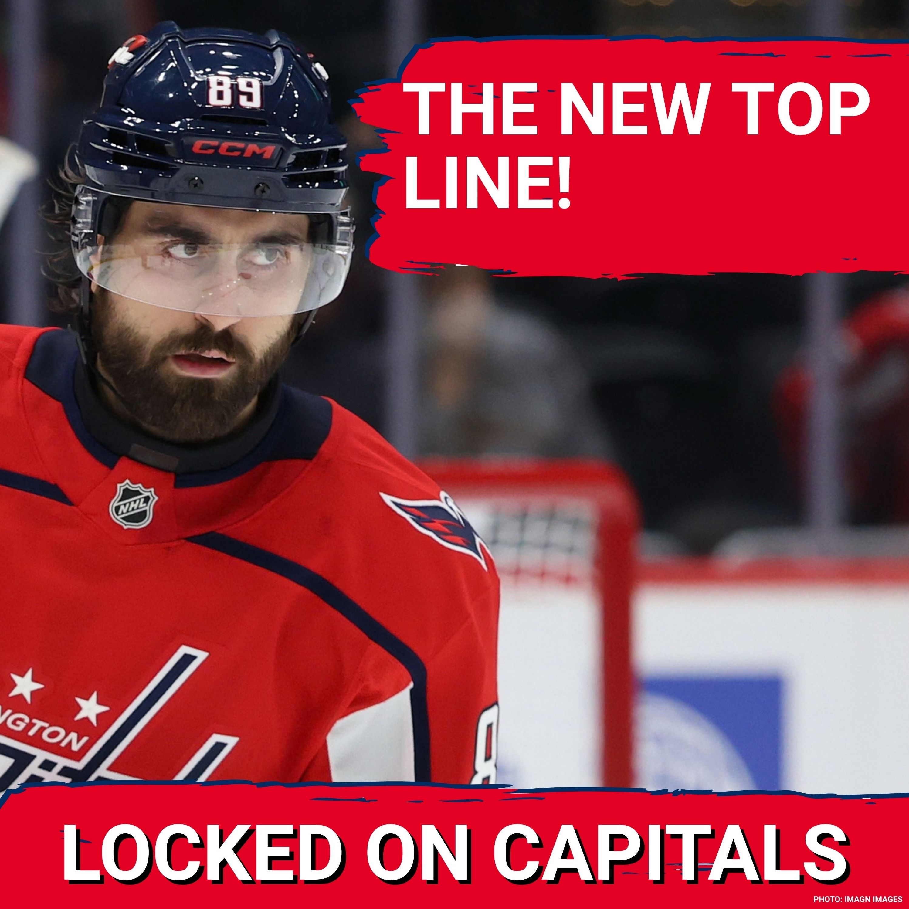 UNSTOPPABLE: Washington Capitals’ Alex Tuch, Pierre-Luc Dubois, Tom Wilson DOMINATE First Line