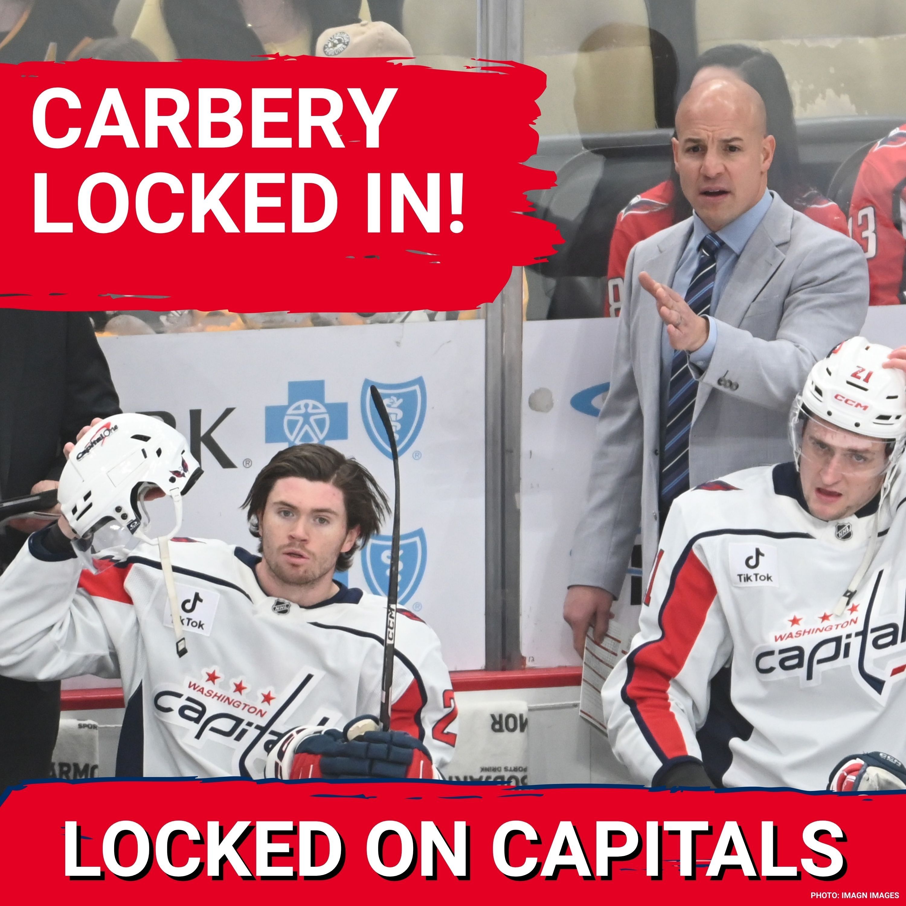 LOCKED IN: Capitals Extend Spencer Carbery, ELIMINATE Coaching Doubt Ahead of Free Agency episode artwork