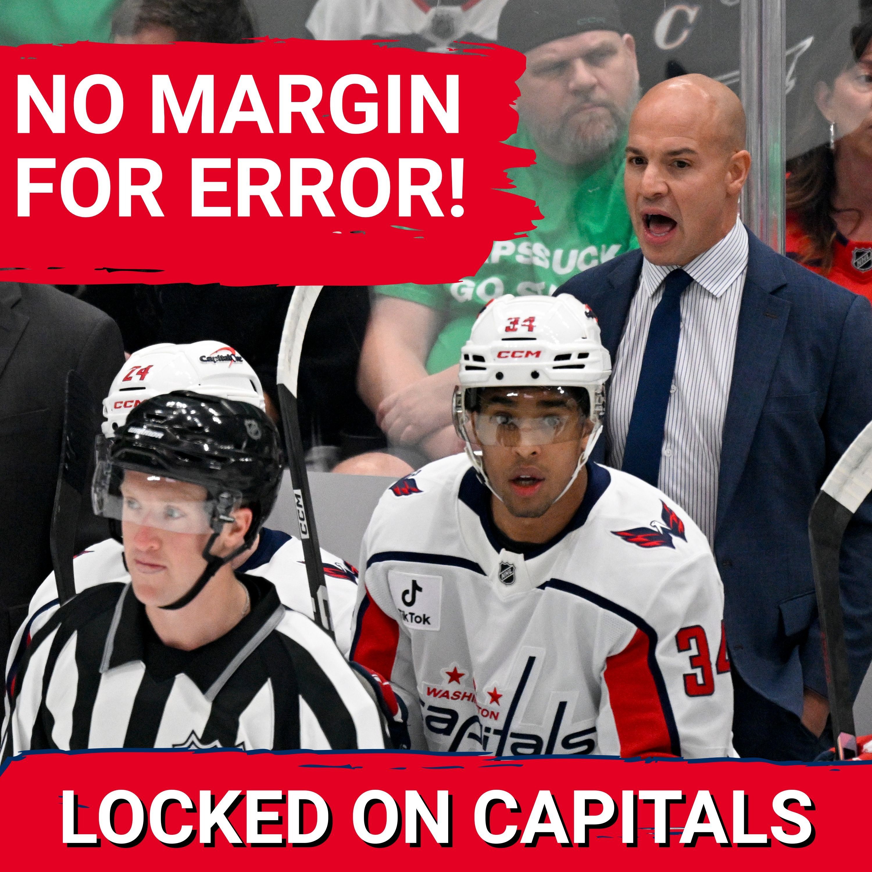 ZERO MARGIN: Washington Capitals’ Playoff Chances BOOST with Connor McMichael & Charlie Lindgren RETURN