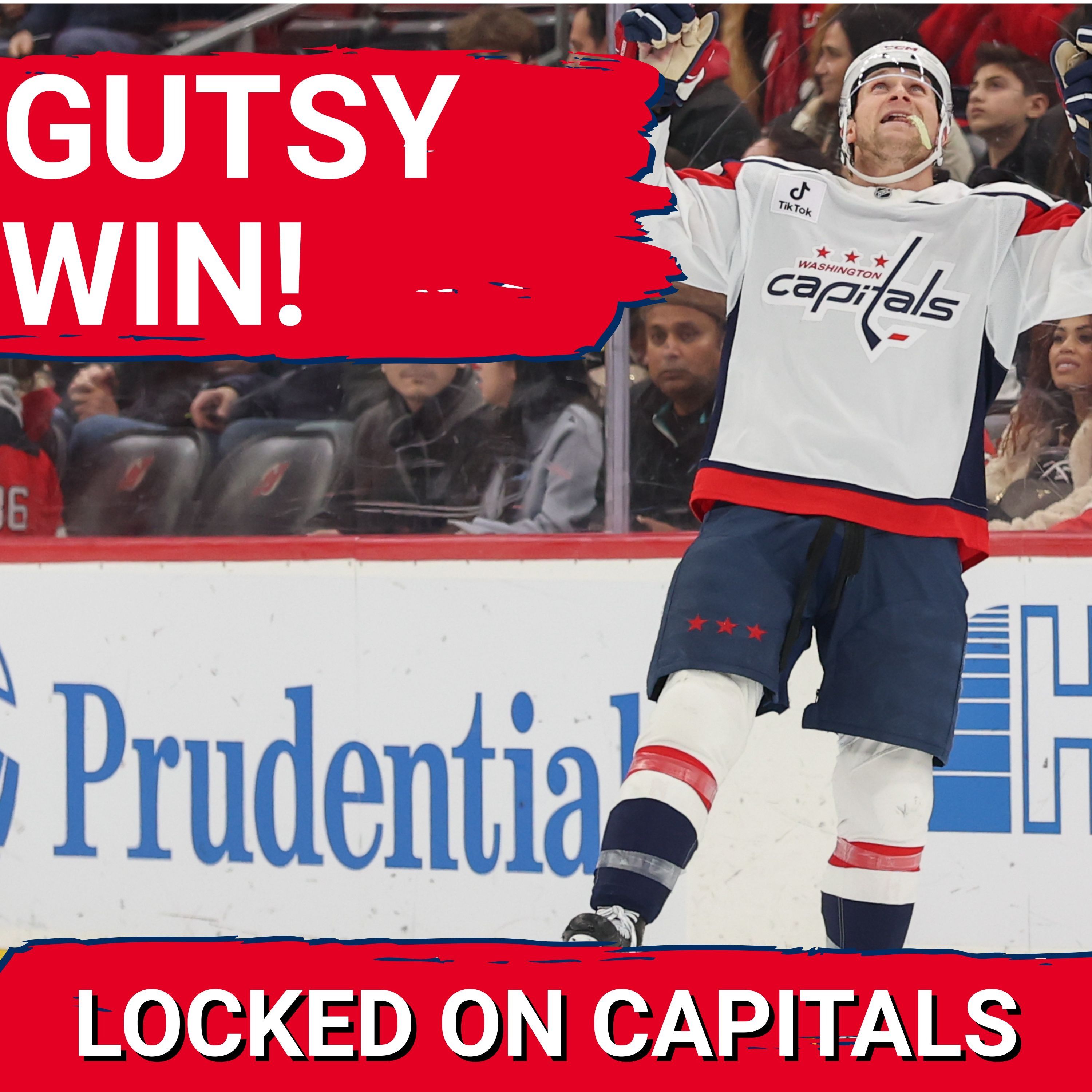 GRIT: Washington Capitals SURVIVE in New Jersey, Logan Thompson DOMINATES, Alex Ovechkin DELIVERS