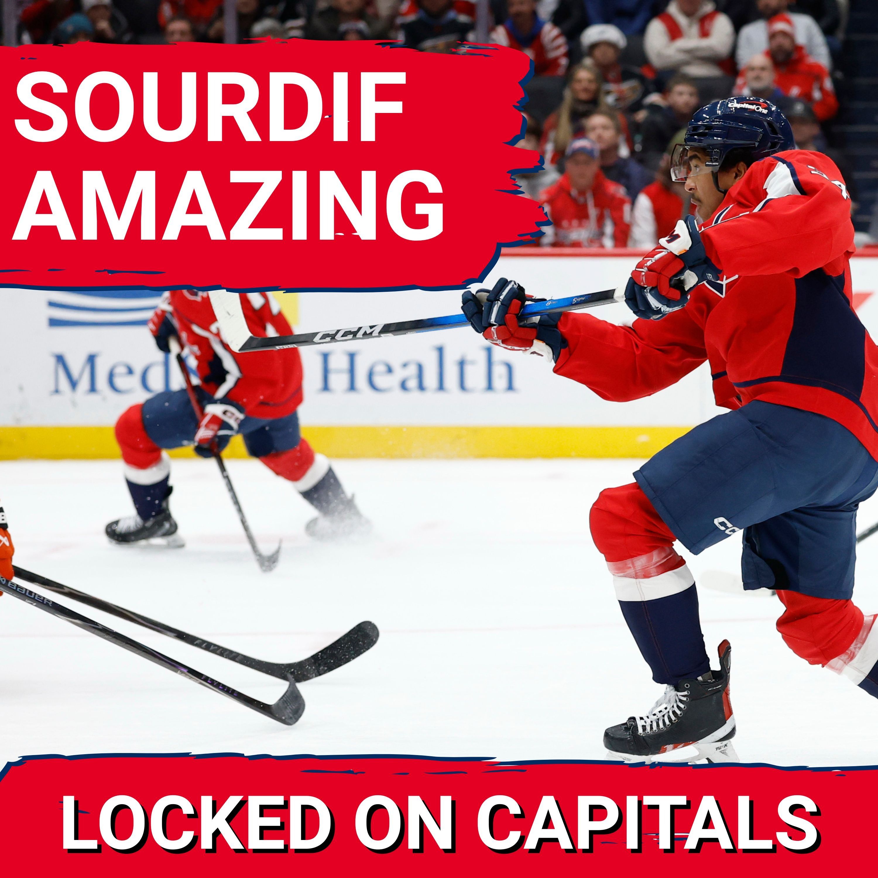SURGE: Justin Sourdif SHINES as Washington Capitals HOLD OFF Ducks in CHAOTIC Thriller