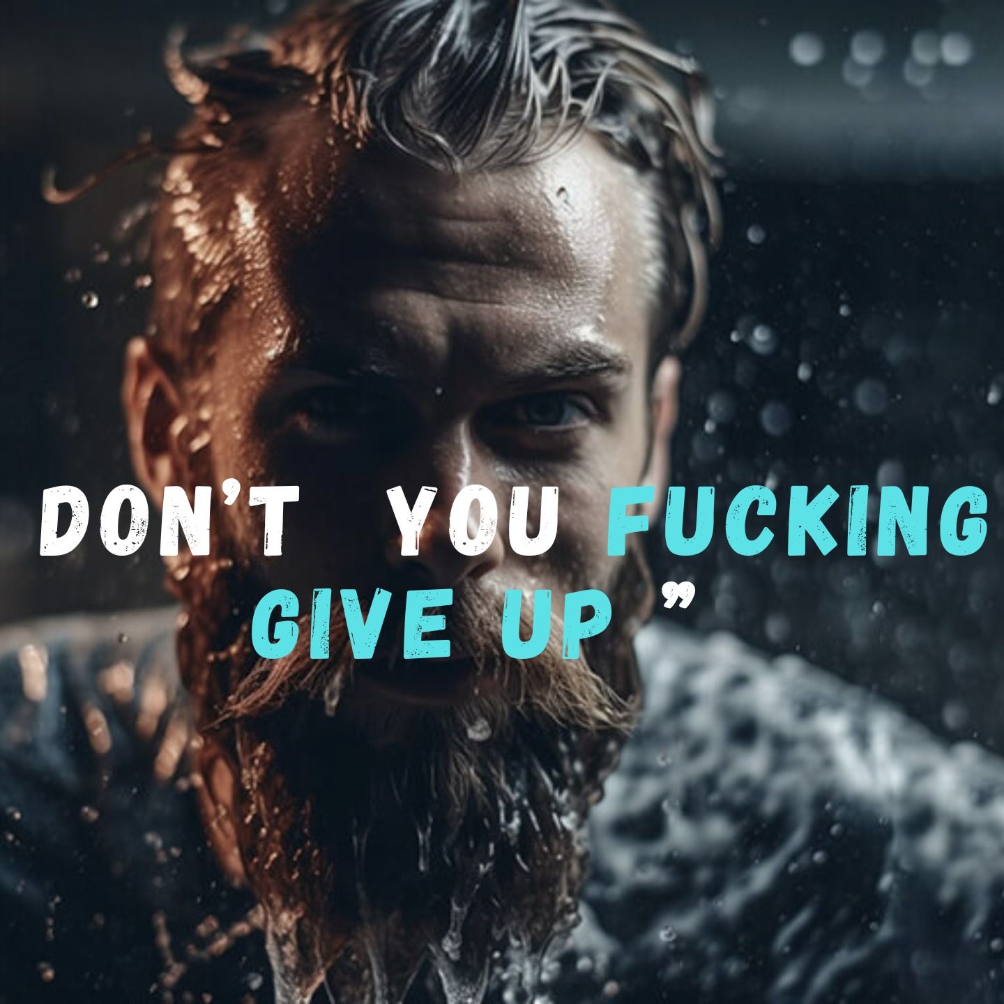 DON'T YOU FUCKING GIVE UP - New Year Motivation