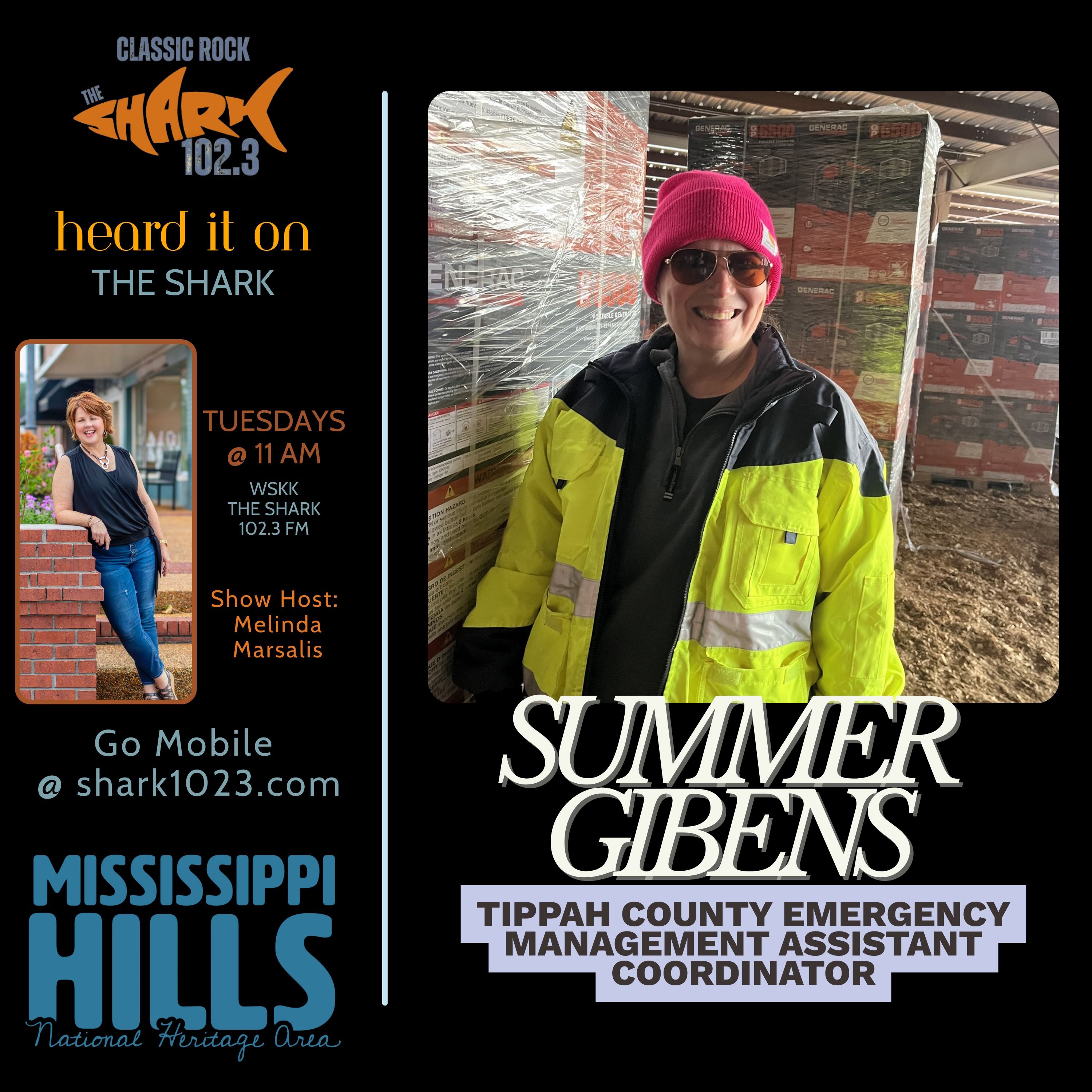 Tippah County EMA Assistant Director Summer Gibens episode artwork