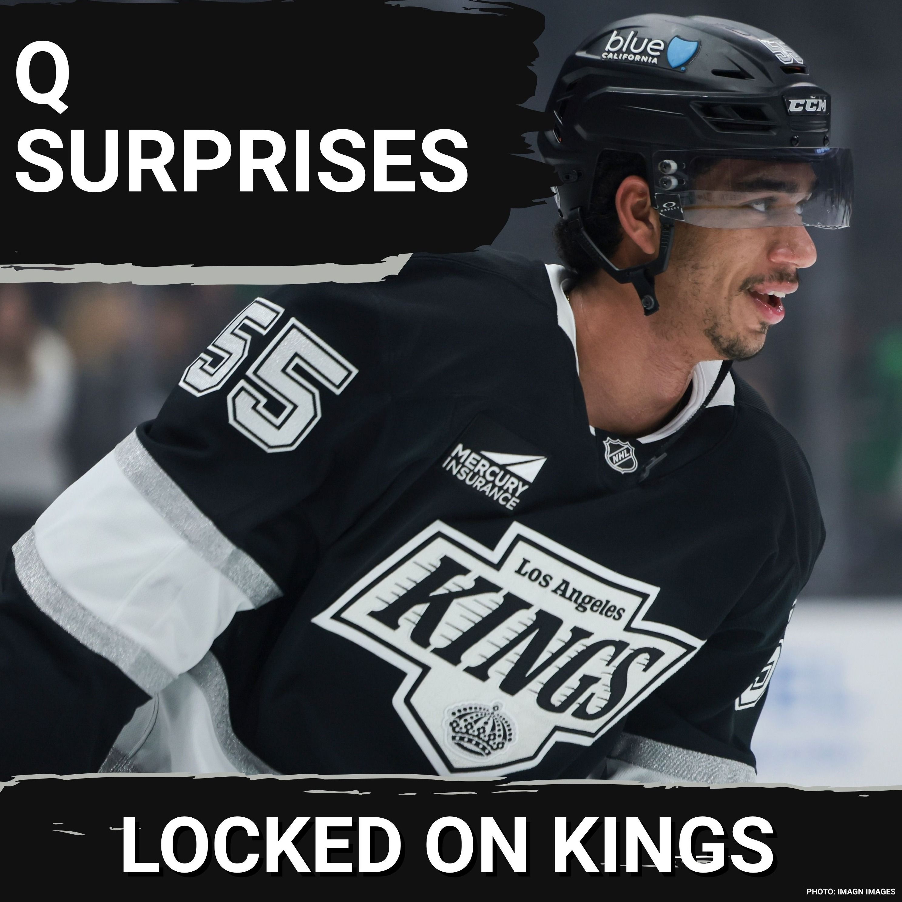 UNEXPECTED: LA Kings Quinton Byfield inspires the team with an unexpected FIGHT. Looks to set a tone episode artwork