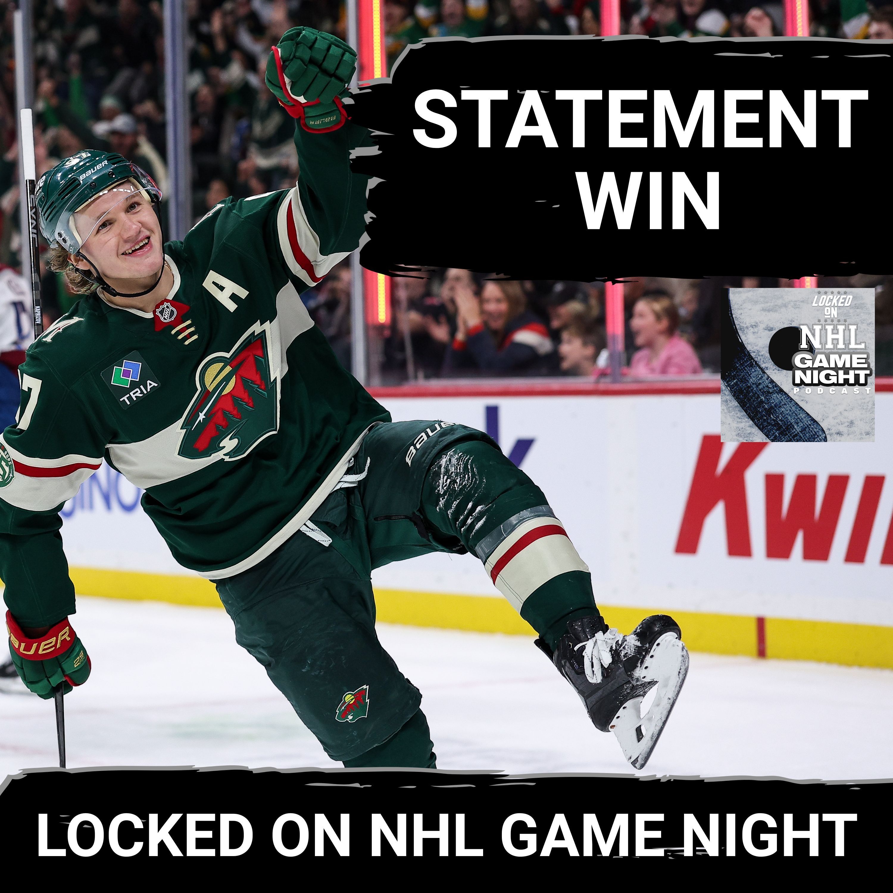 GAME NIGHT: STATEMENT wins for Wild/Ducks, Hurricane HAT TRICK, Devils SHUTOUT, Tkachuk RETURN