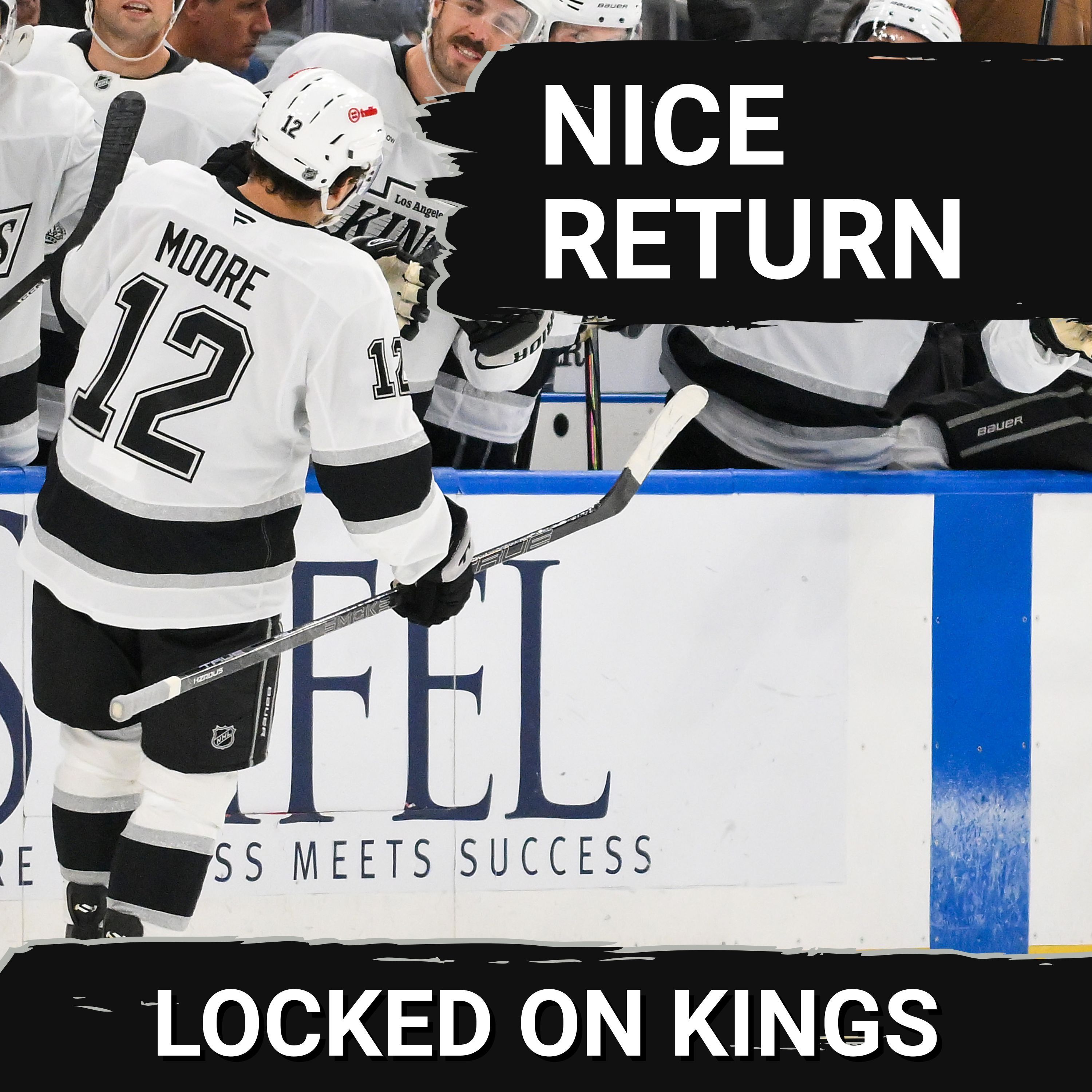 Trevor Moore returns to help the LA Kings start a 6 game road trip with a much needed 2 points