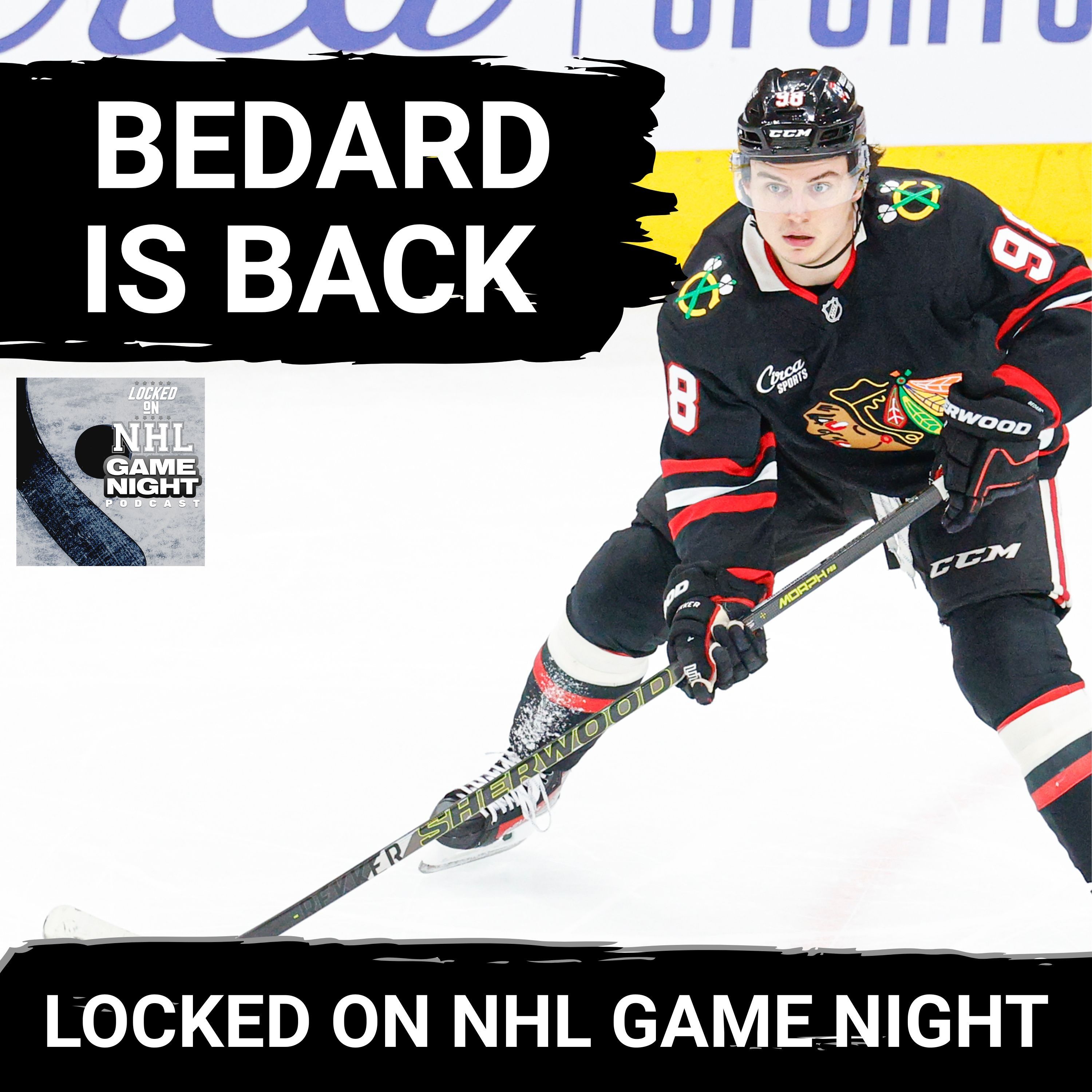 GAME NIGHT: Bedard RETURNS, the Jets say 11 is ENOUGH, Mammoth MOVE into a wild card spot