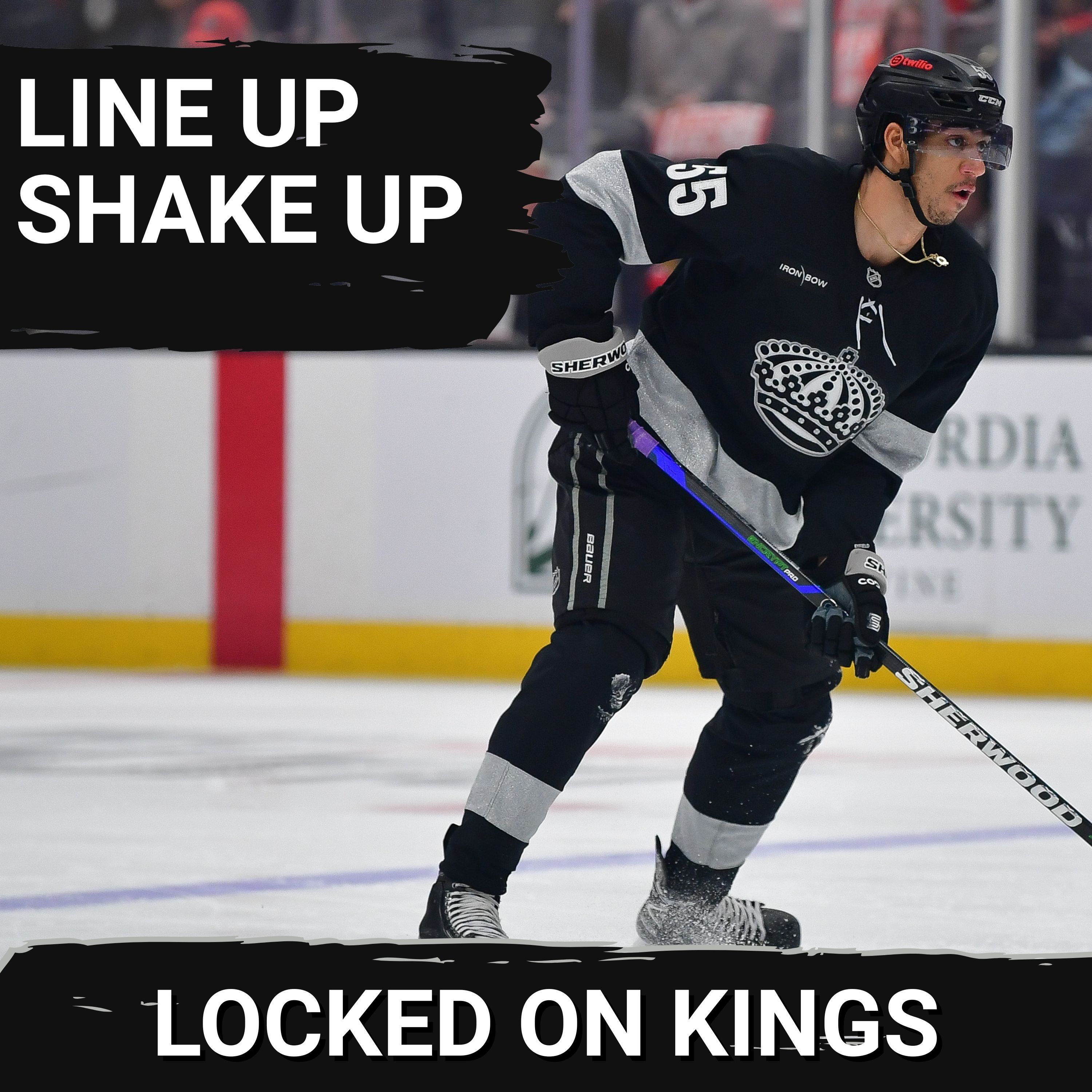 SHAKEUP: LA Kings move Quinton Byfield to wing, Artemi Panarin DEBUTS as lineup CHANGES unfold
