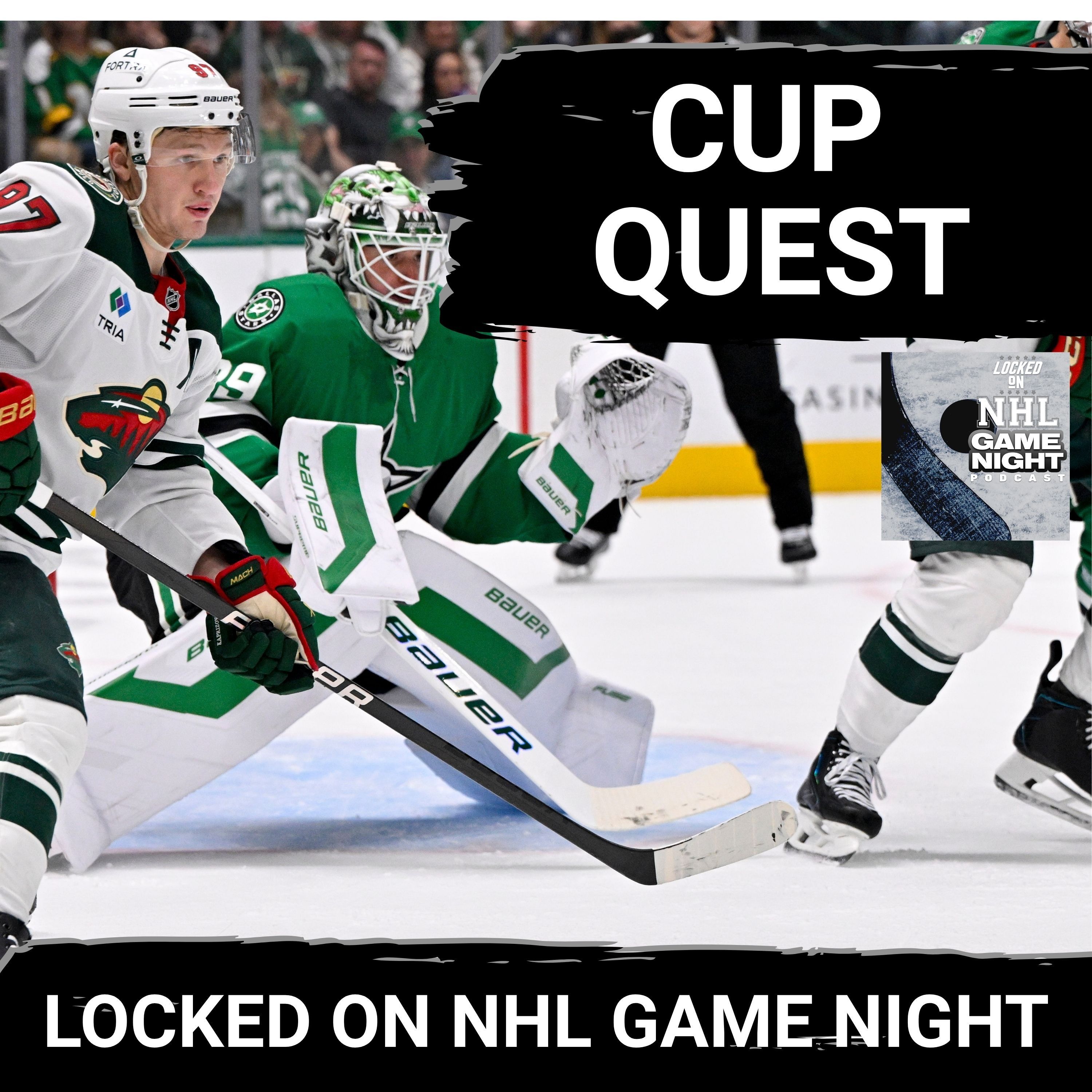 GAME NIGHT: Stanley Cup Playoff preview. Stars vs Wild HEADLINE, Avs, Lighting on COLLISION COURSE?