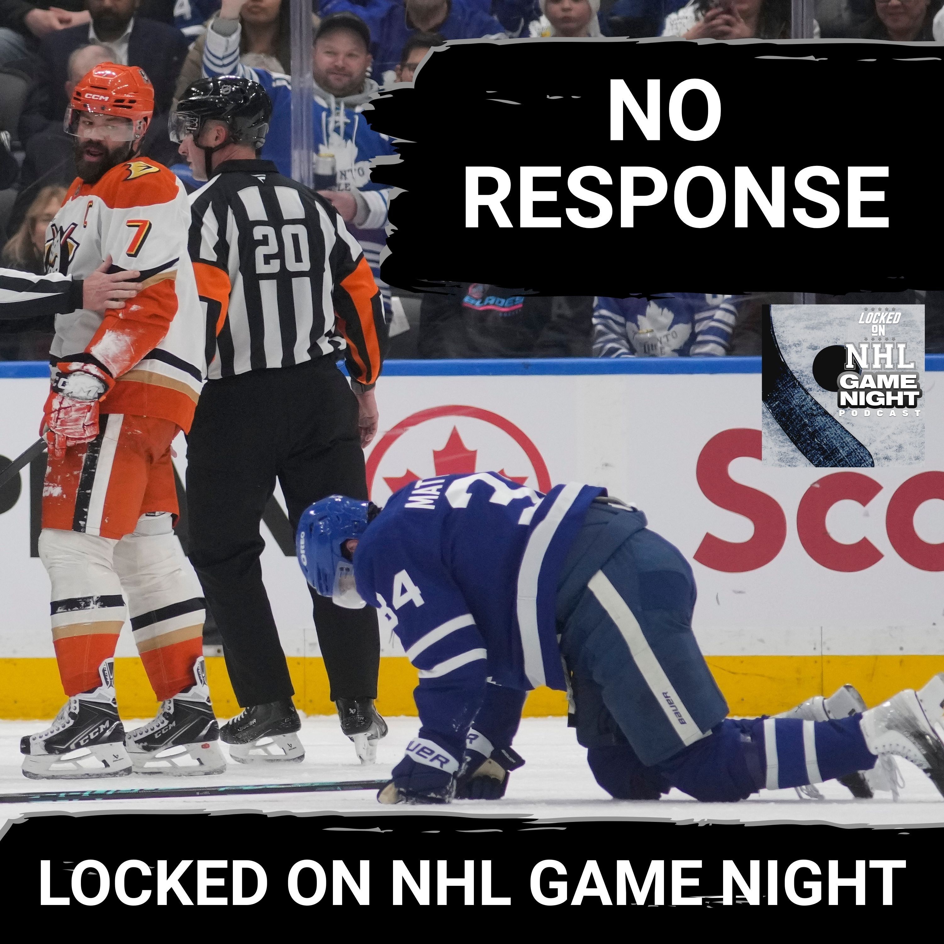 GAME NIGHT: Sharks move into a playoff spot, Auston Matthews hurt on dirty hit, Stars dominate