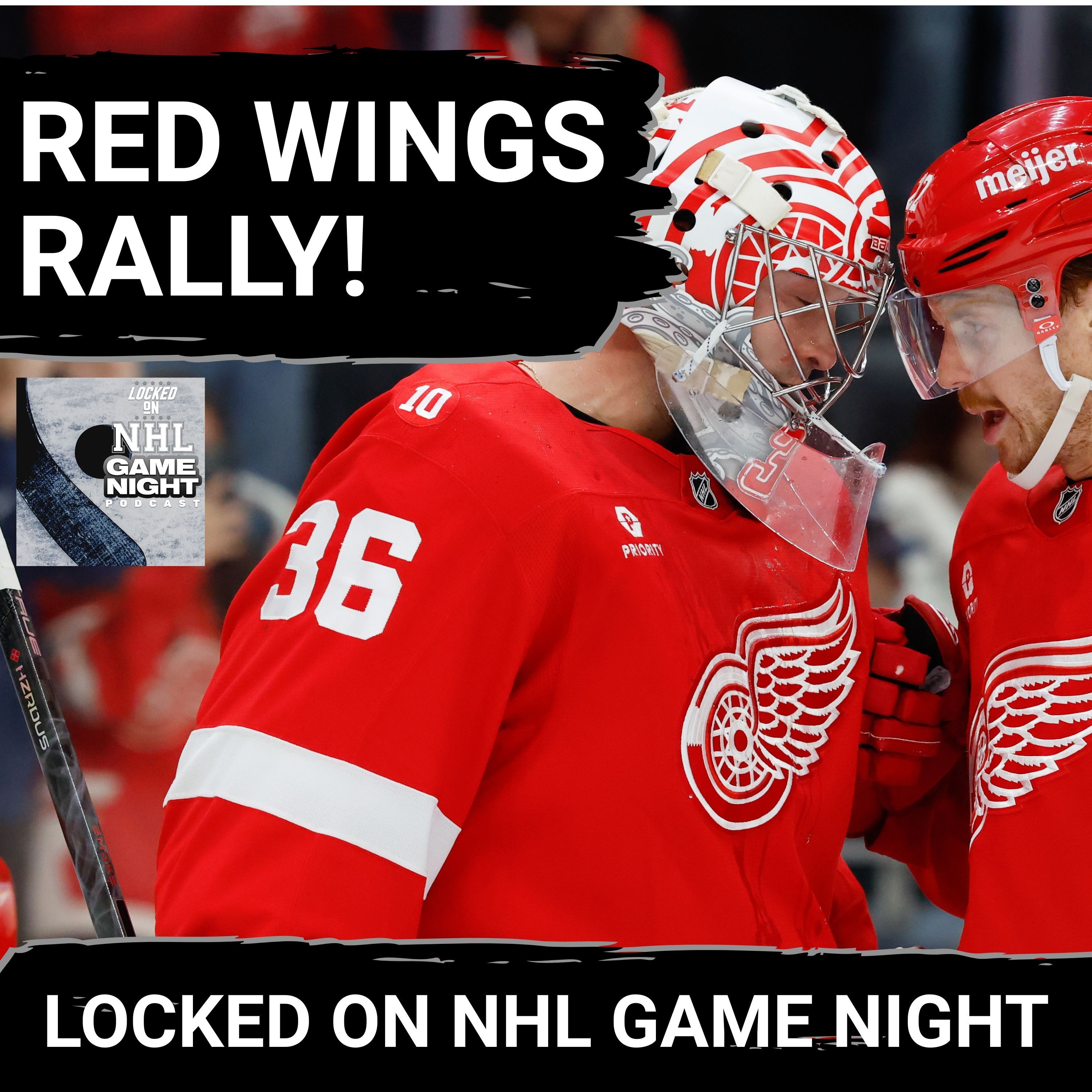 GAME NIGHT: Red Wings RALLY, Mammoth are ROLLING, Kraken continue to SURPRISE