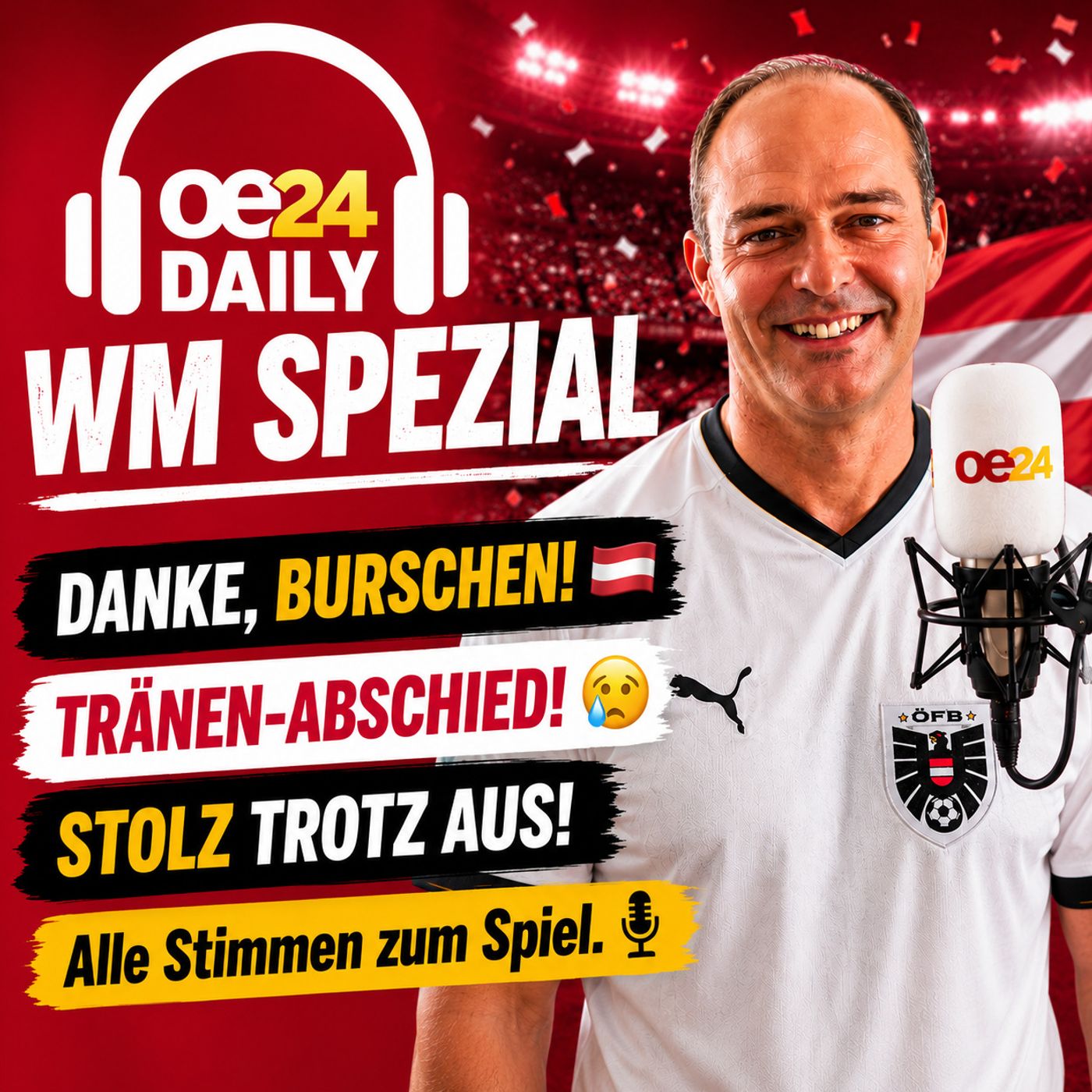 Kopf hoch, Burschen! Der stolze ÖFB-Abschied & das emotionale Arnautovic-Erbe - FR 03.07.2026 episode artwork