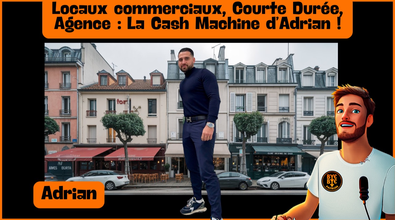 Locaux commerciaux, Courte Durée, Agence - La Cash Machine d'Adrian !