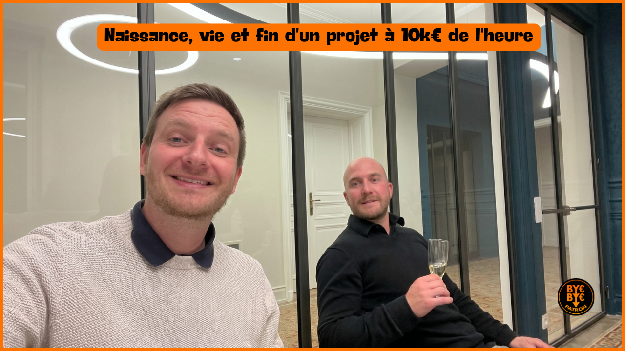 Naissance, vie et fin d'un projet à 10k€ de l'heure