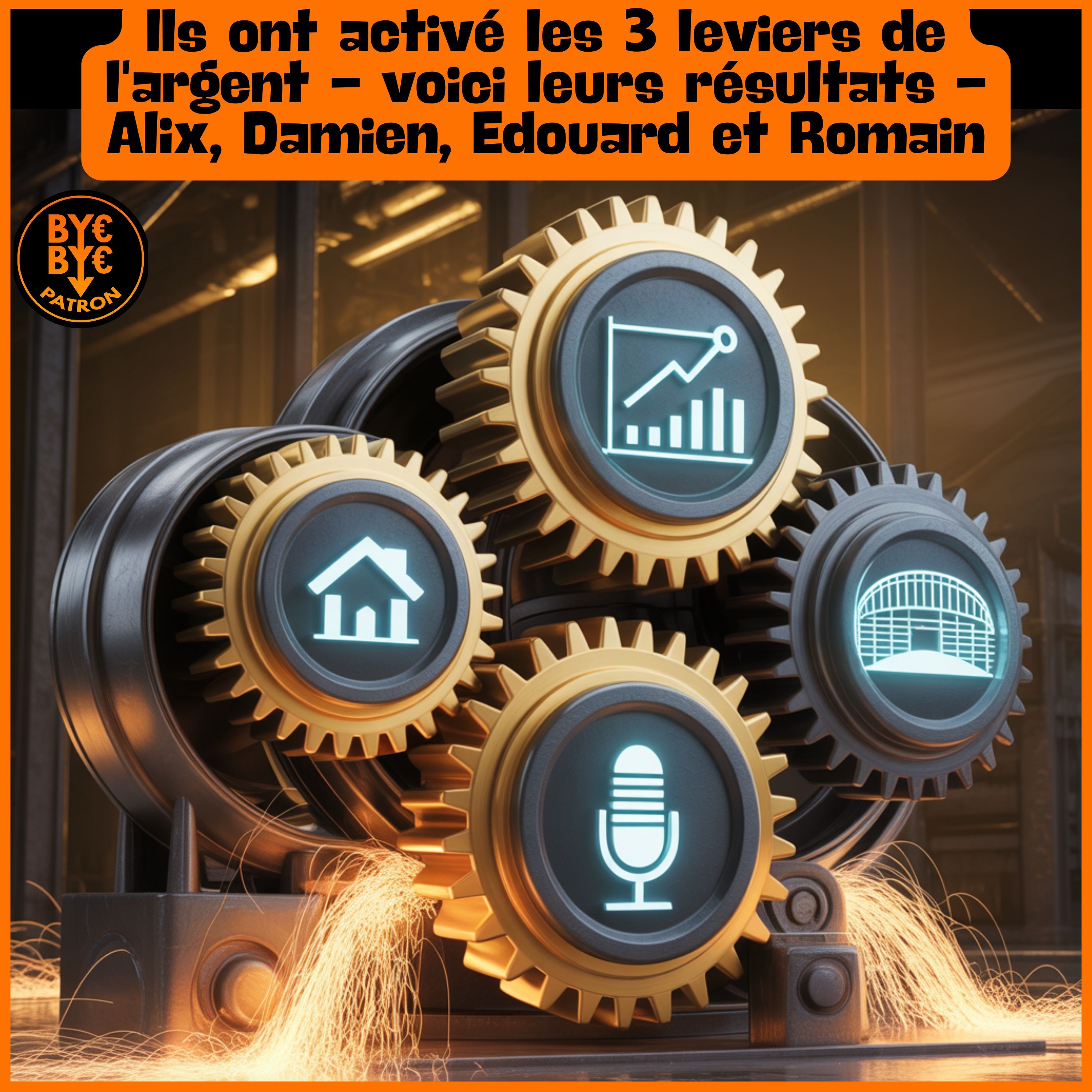 Ils ont activé les 3 leviers de l'argent - voici leurs résultats - Alix, Damien, Edouard et Romain Ils ont activé les 3 leviers de l'argent - voici leurs résultats - Alix, Damien, Edouard et Romain