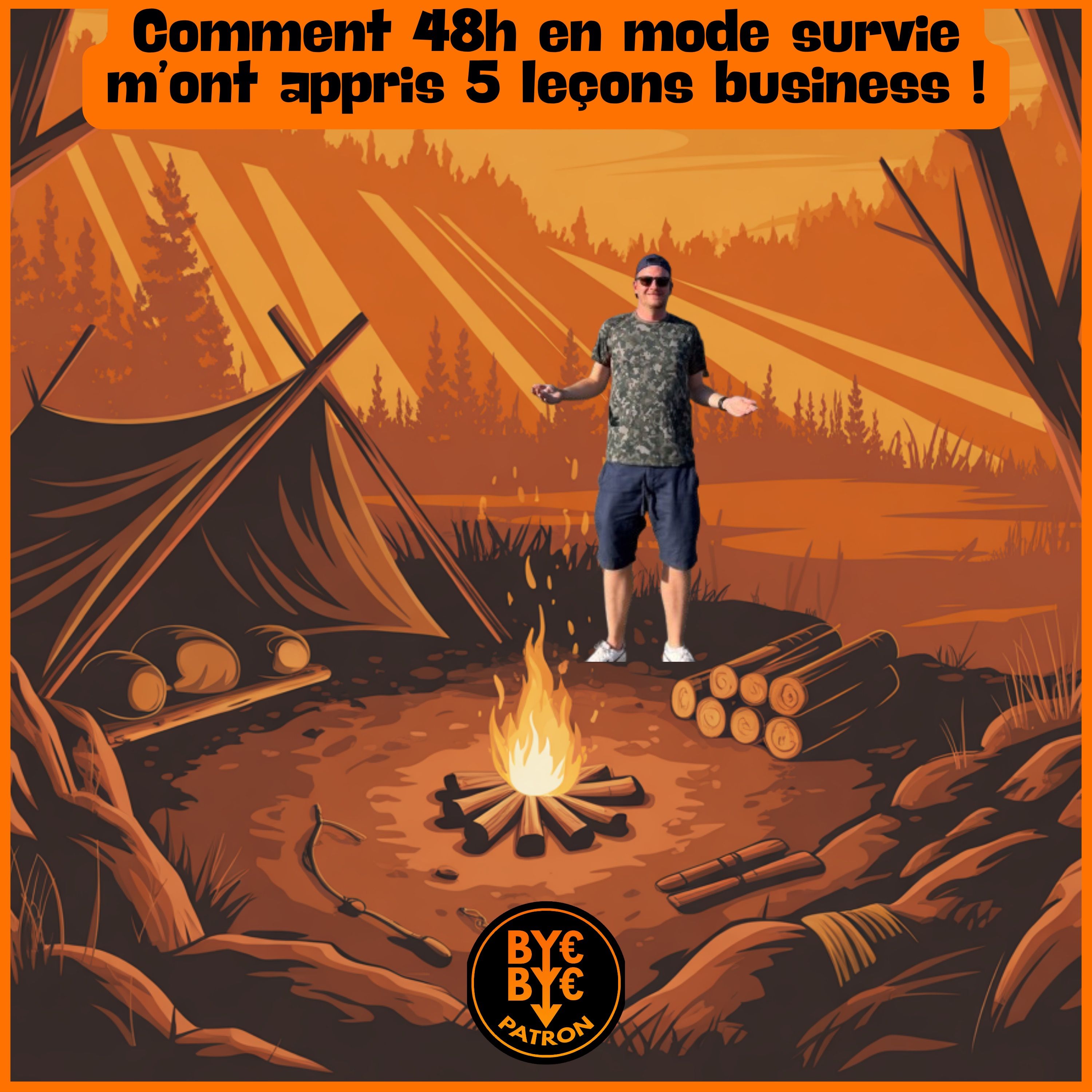 Comment 48h en mode survie m’ont appris 5 leçons business !