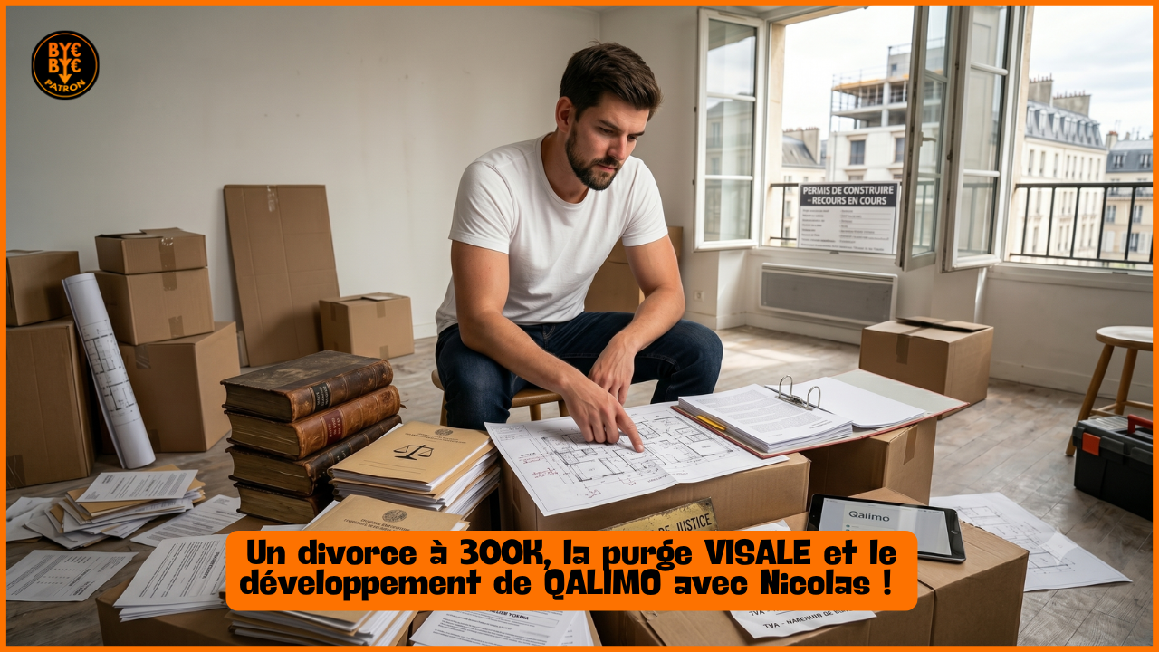 Ex-huissier devenu marchand de biens : l'envers du décor juridique de l'immobilier - Nicolas fondateur de Qalimo !