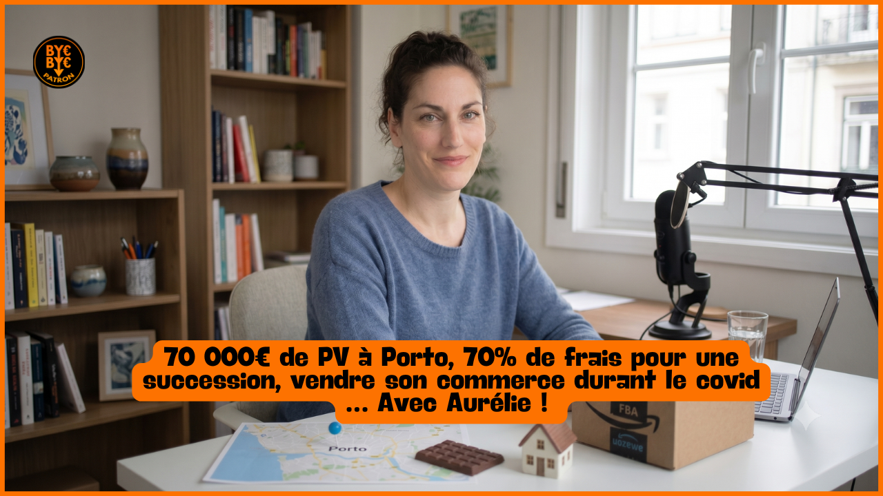 70 000€ de PV à Porto, 70% de frais pour une succession, vendre son commerce durant le covid … Avec Aurélie !