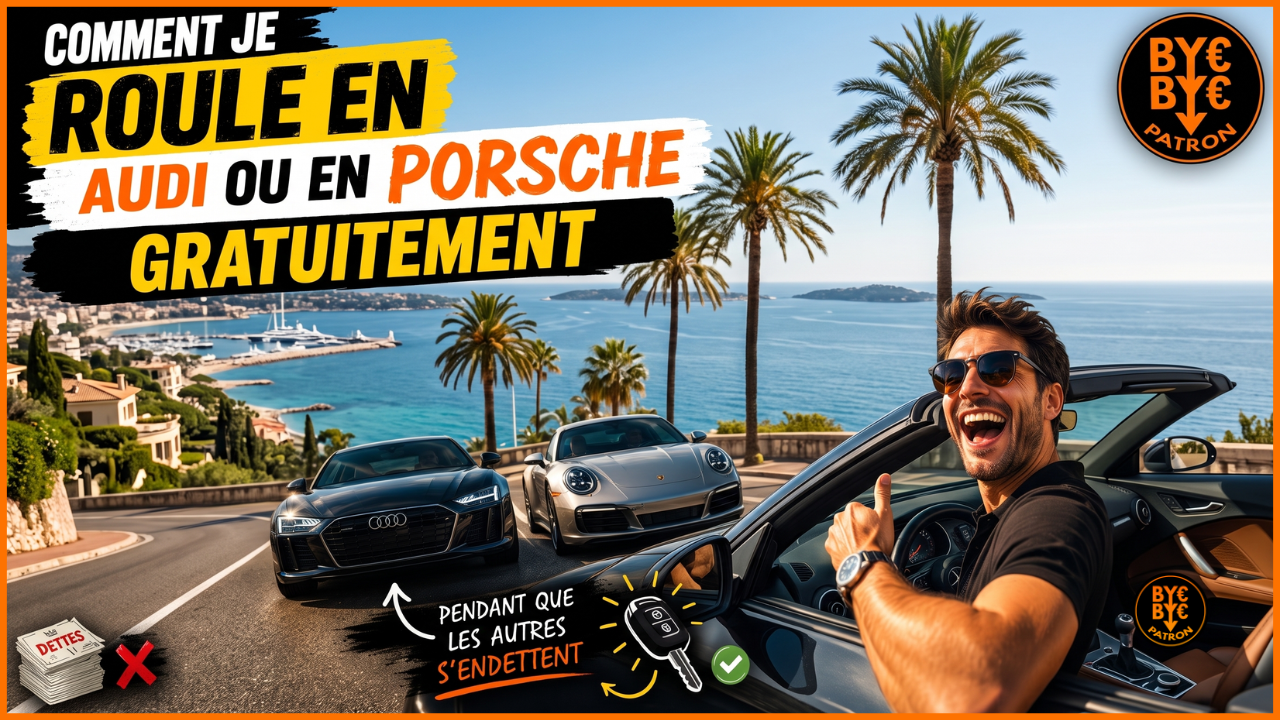 10 ans d'Audi et de Porsche à coût zéro : la méthode d'un investisseur (pendant que les autres s'endettent)