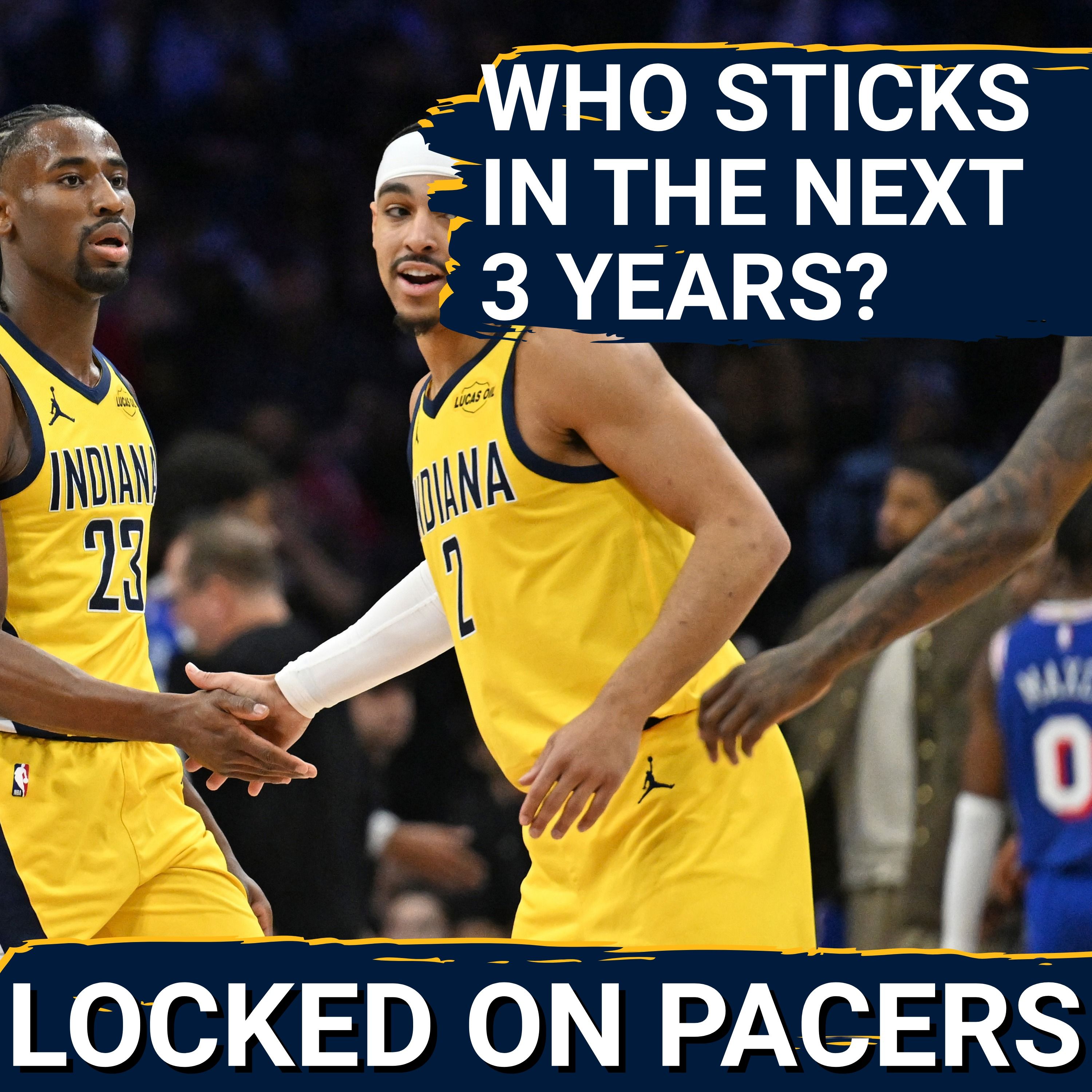 Which Indiana Pacers players are most likely to still be on the team in three years? Who helps improve?
