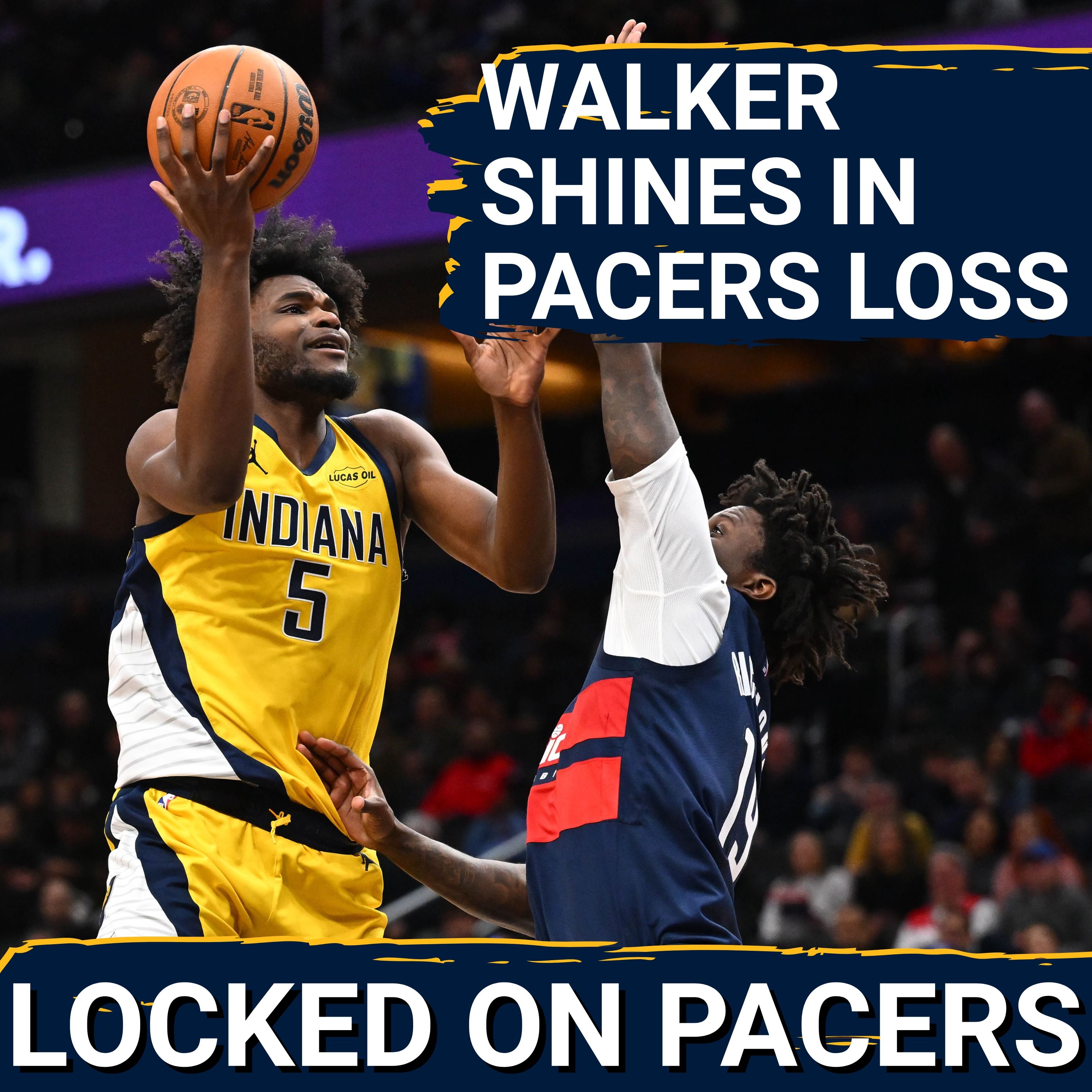 Why Indiana Pacers struggled on offense in shorthanded loss vs Washington Wizards, Jarace Walker shines