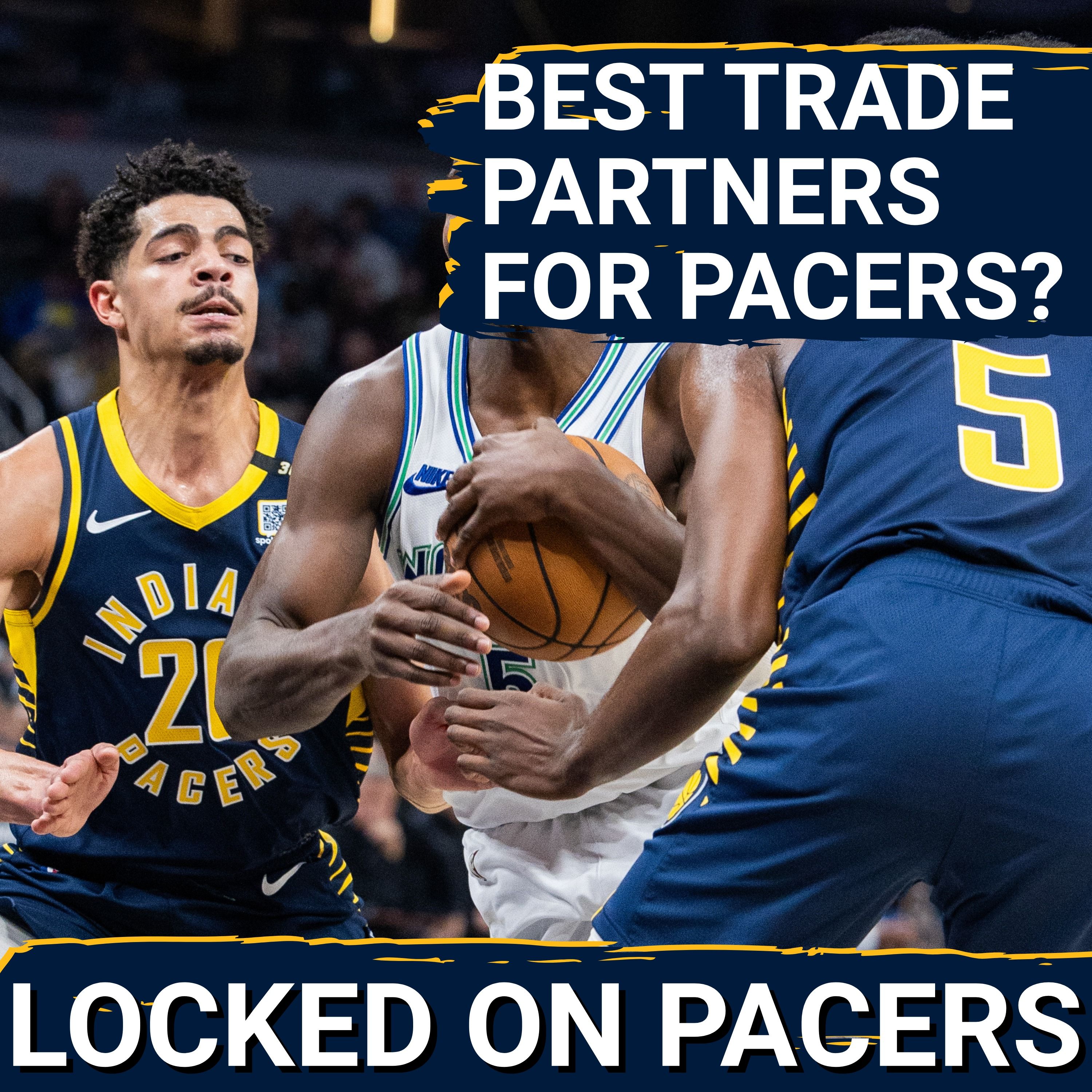 Who are the best teams for the Indiana Pacers to trade with for their next move? Plus, centers & $$$ episode artwork