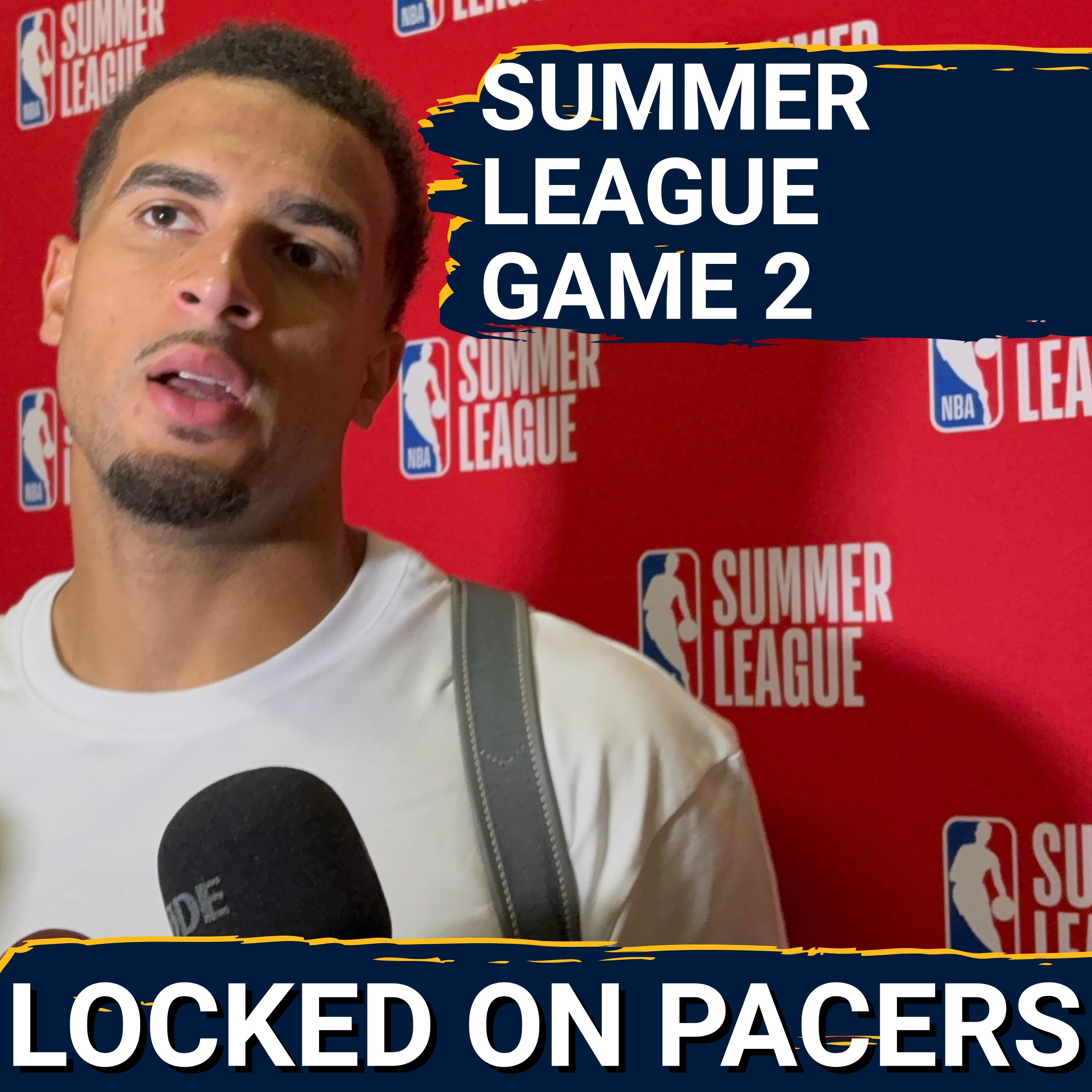 How Jalen Slawson popped for Indiana Pacers in summer loss to 76ers | Notes on Braden Smith and more episode artwork