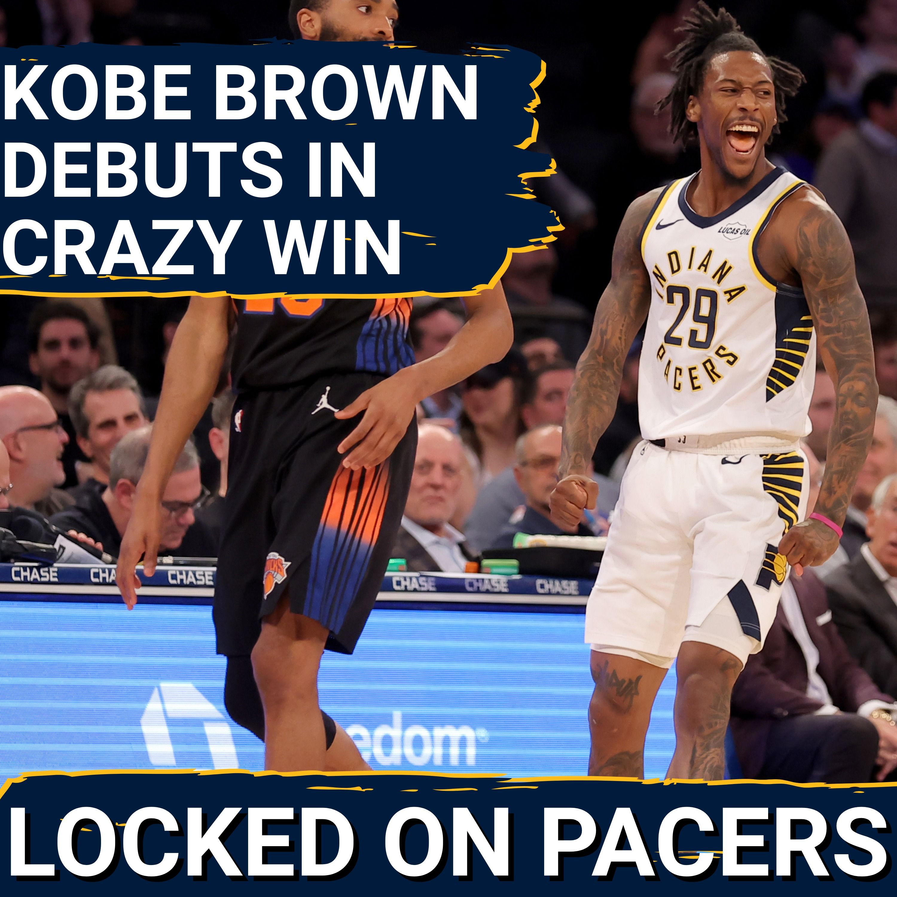 How Indiana Pacers beat New York Knicks in crazy OT game as Kobe Brown debuts, Ivica Zubac speaks