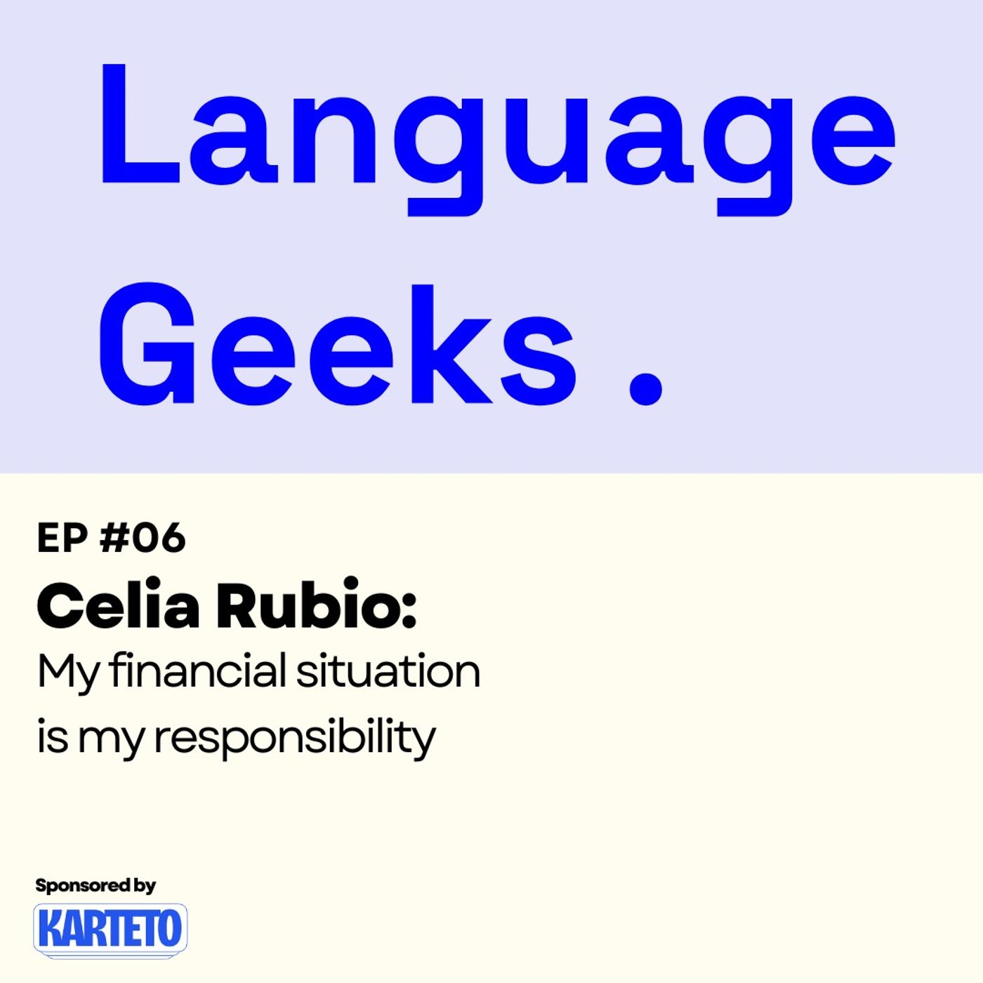 Celia Rubio: My financial situation is my responsibility