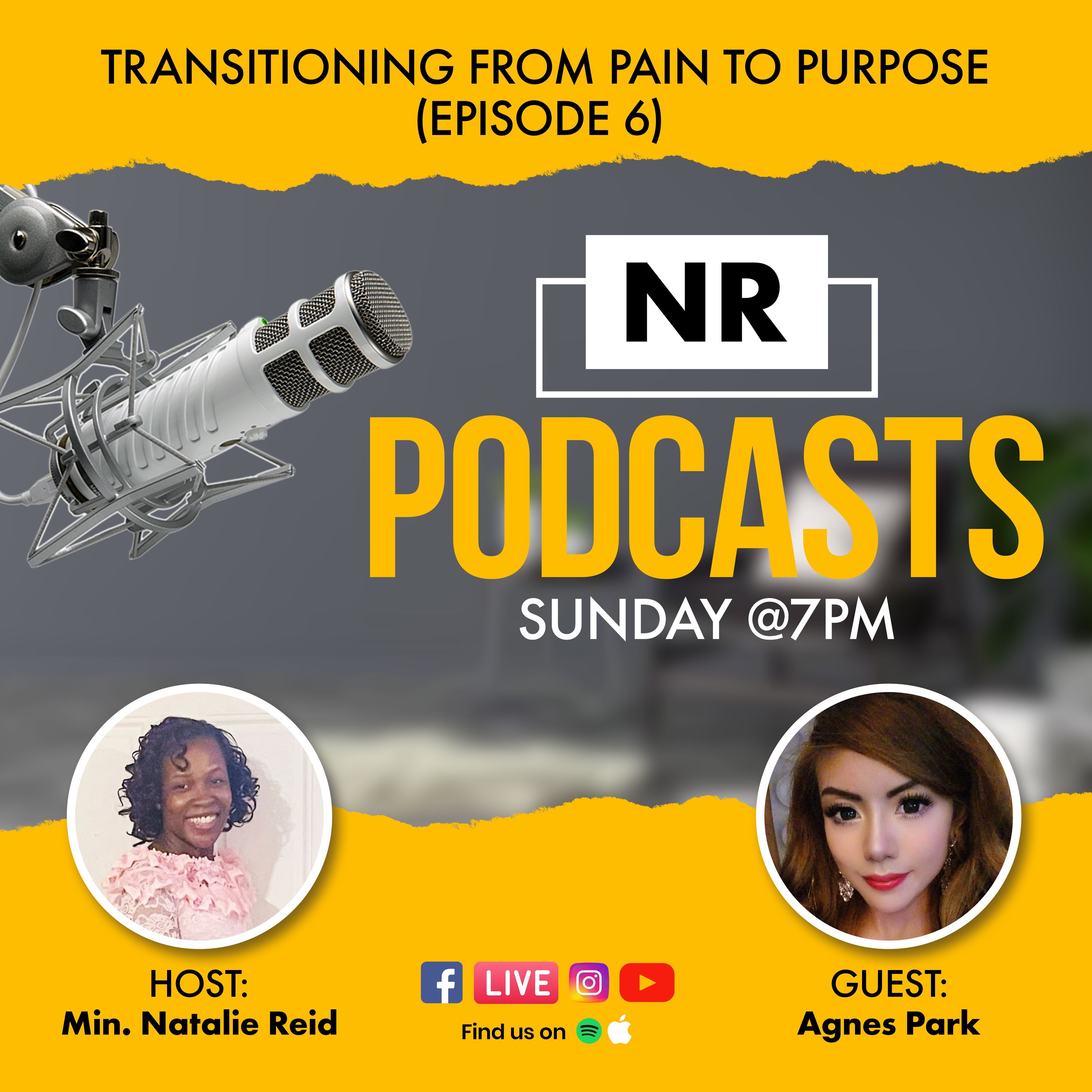 Transitioning from Pain to Purpose (Episode 6 ) episode artwork