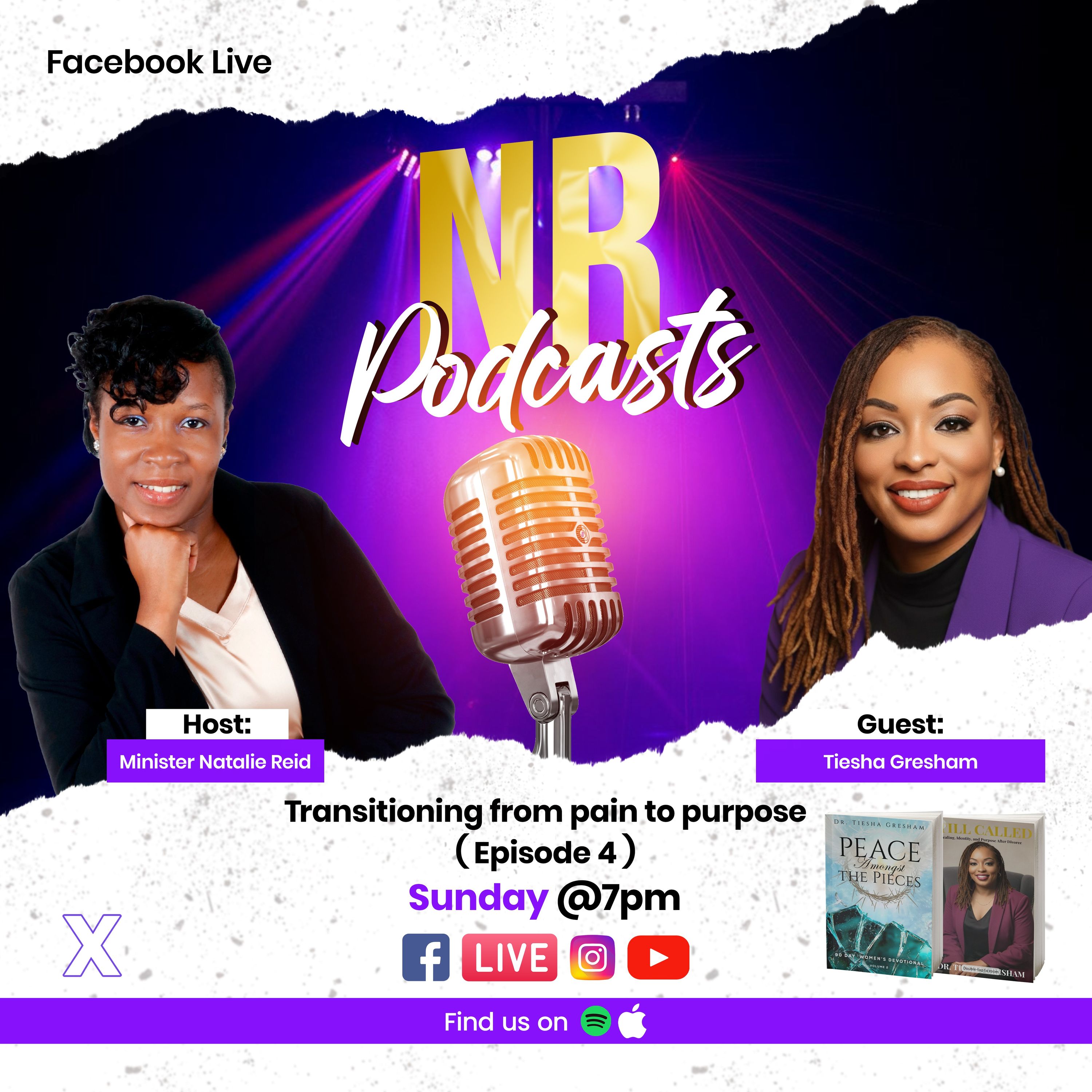 Transitioning from Pain to Purpose (Episode 4 ) episode artwork