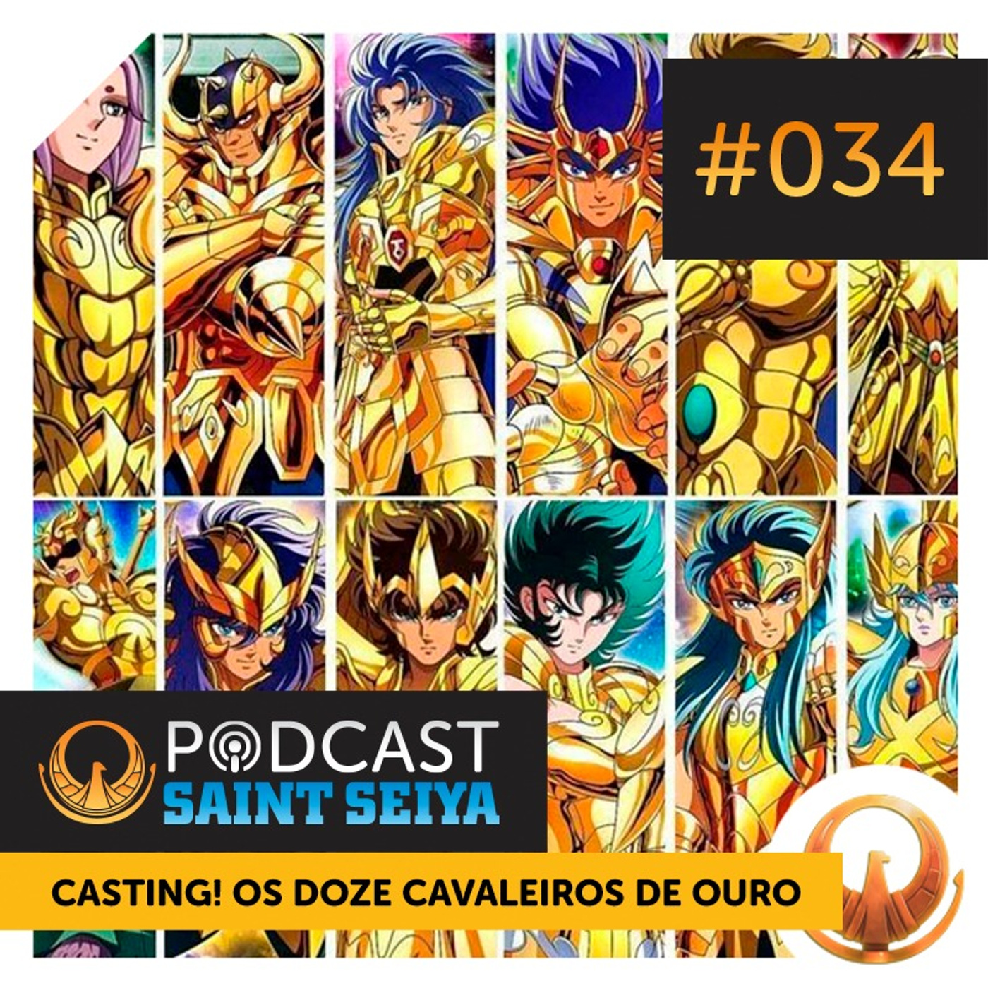 #034 | Casting! Os Doze Cavaleiros de Ouro episode artwork