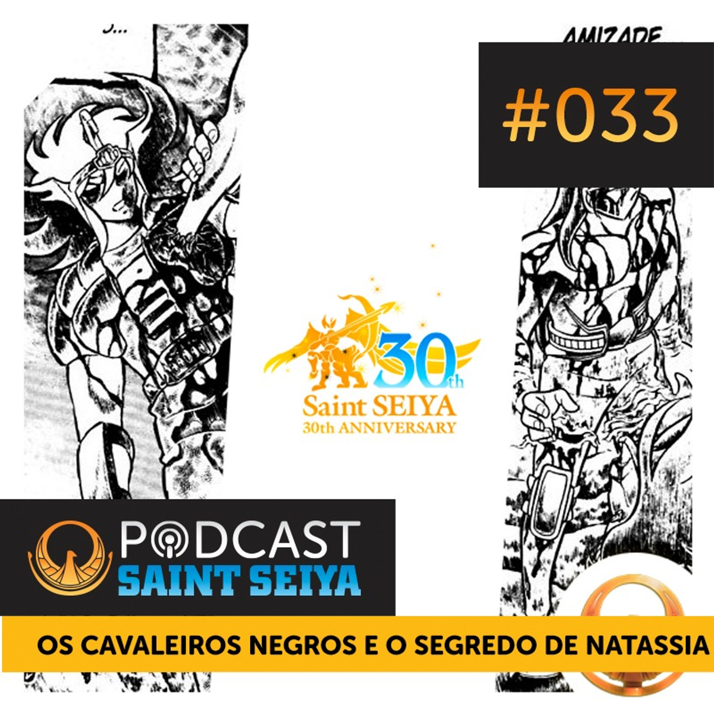 #033 | Mangá Clássico: Os Cavaleiros Negros e o Segredo de Natassia (Volume 4) episode artwork