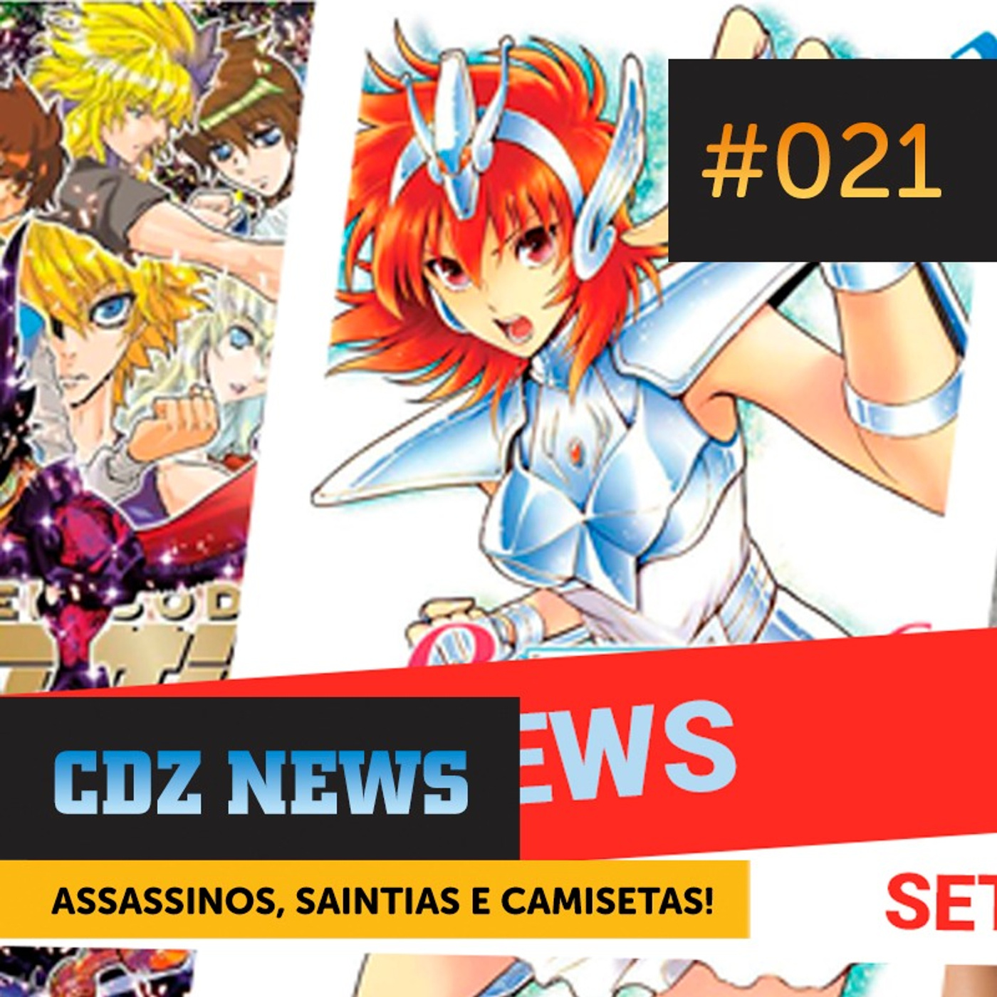 CDZ News #021 | Assassinos, Saintias e mais Camisetas episode artwork
