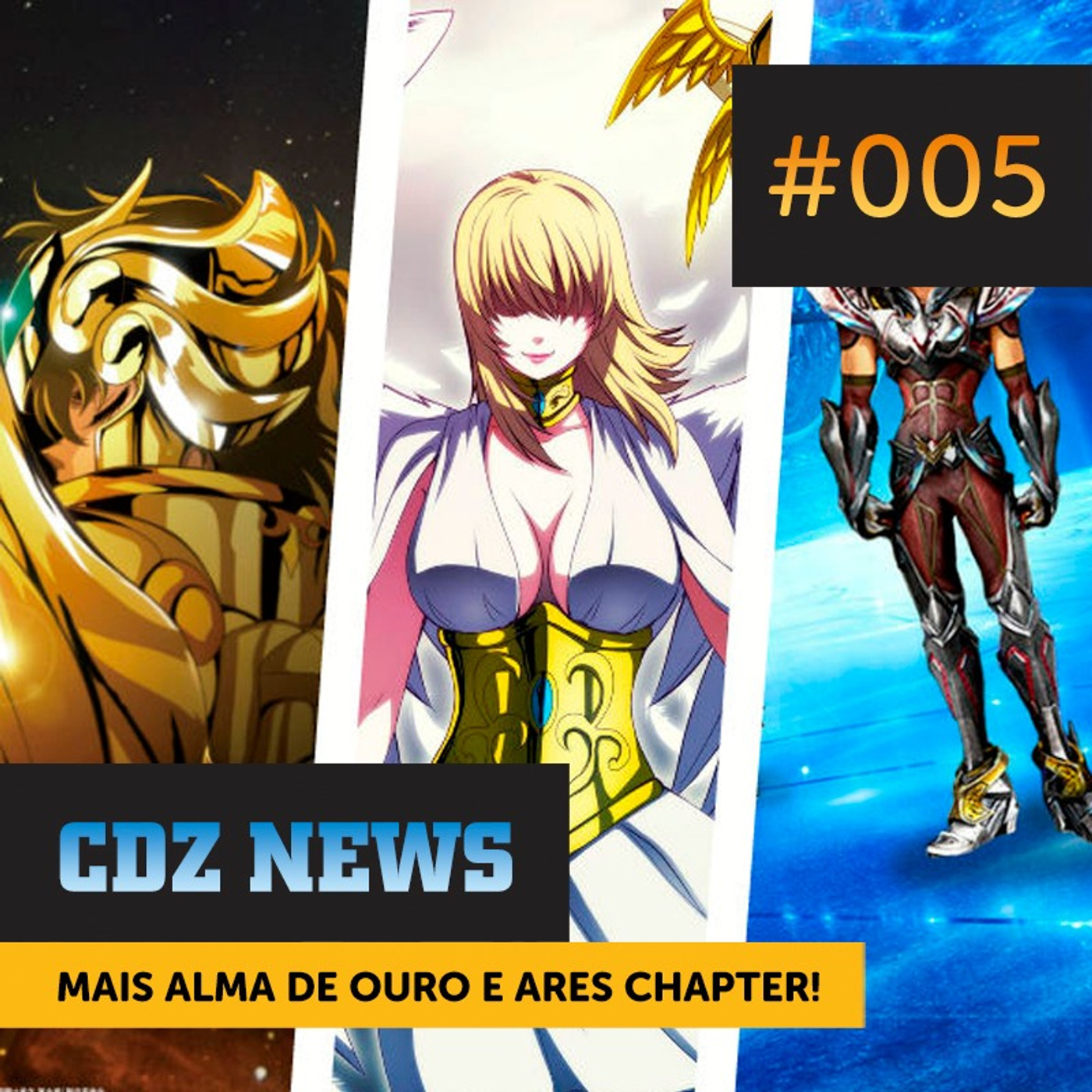 CDZ News #005 | Mais Alma de Ouro, Lenda Melhor que Frozen e Ares Chapter! episode artwork