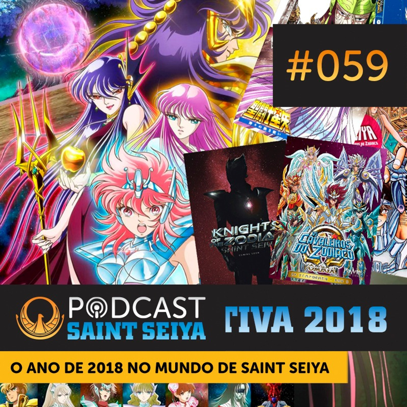 #059 | Retrospectiva Saint Seiya 2018 episode artwork