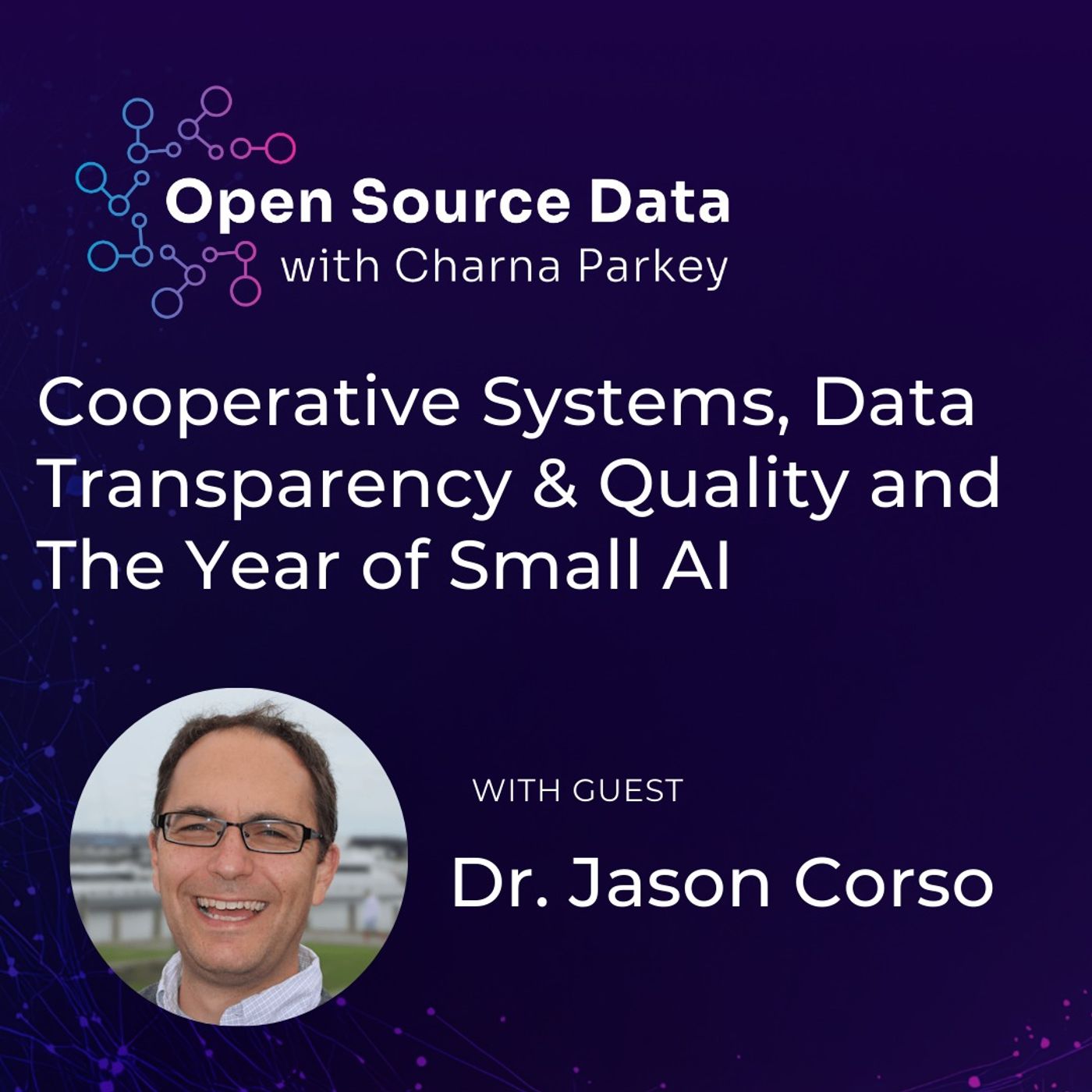 Cooperative Systems, Data Transparency & Quality and the Year of Small AI | Dr. Jason Corso thumbnail