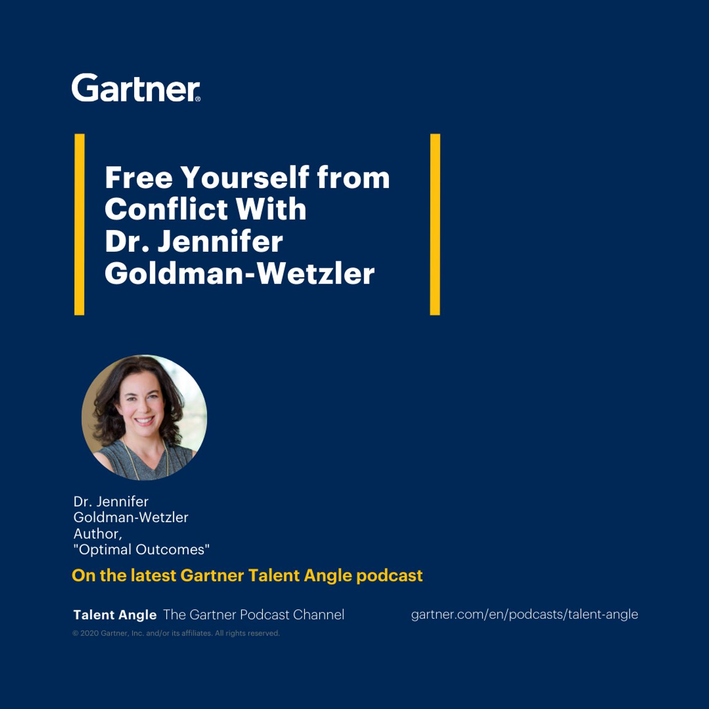 Free Yourself from Conflict with Dr. Jennifer Goldman-Wetzler