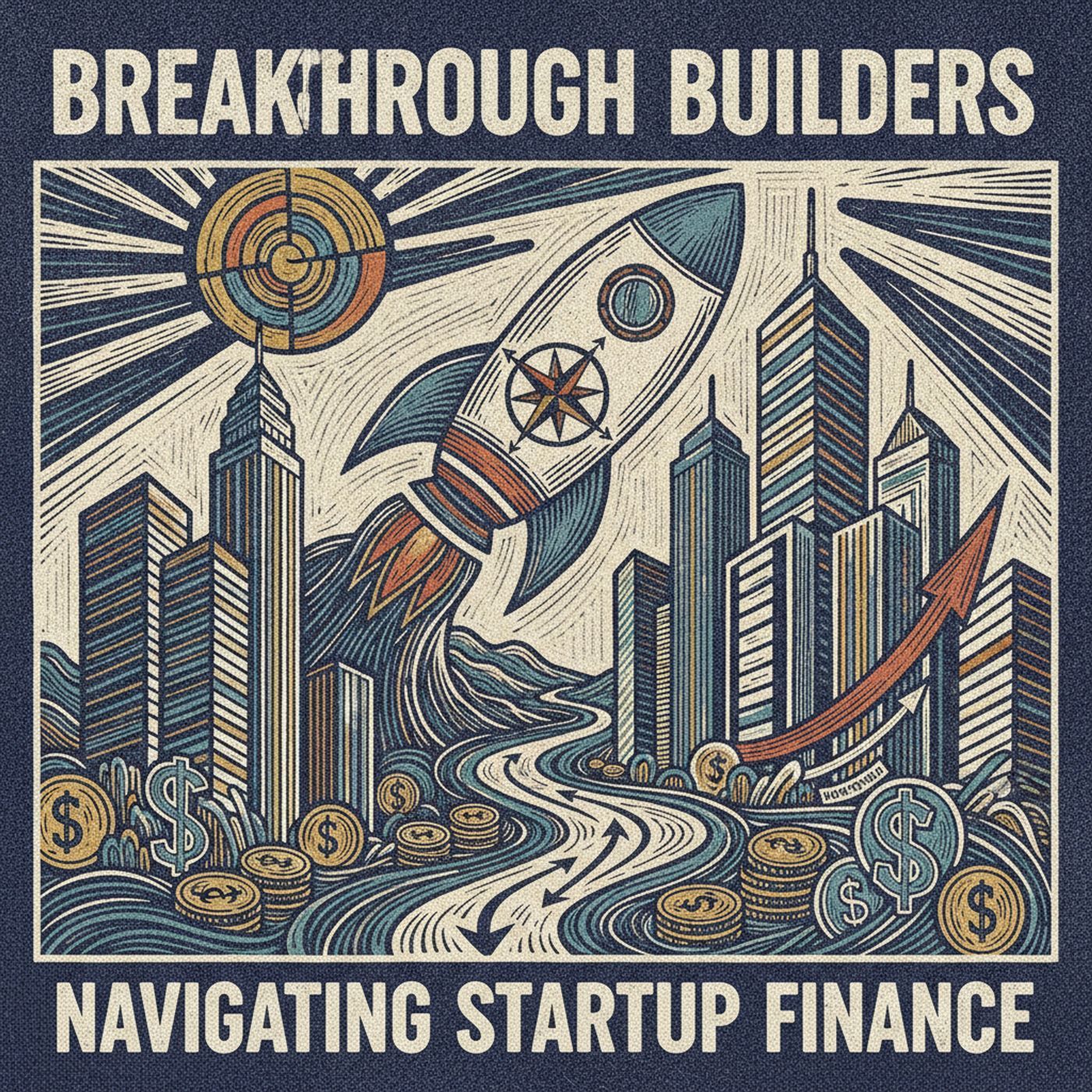 Artwork for Breakthrough Builders Navigating Startup Finance